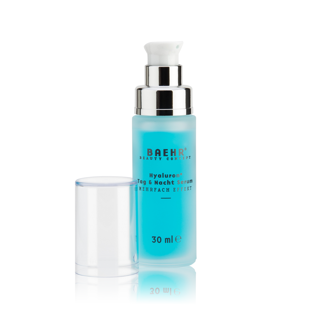 BAEHR  beauty concept Hyaluron+ Tag & Nacht-Serum , 30ml, Pumpspender offen