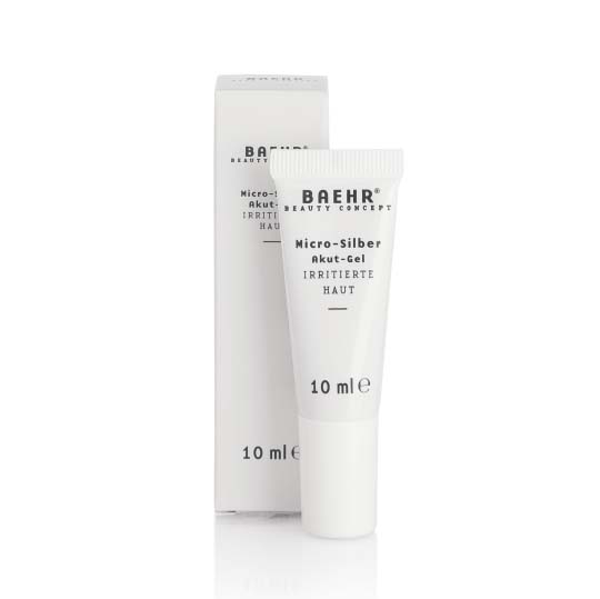 BAEHR beauty concept Micro-Silber Akut-Gel, 10ml, Tube und Umkarton