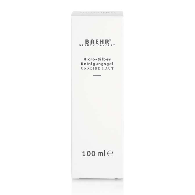 BAEHR beauty concept Micro-Silber Reinigungsgel , 100ml, Umkarton