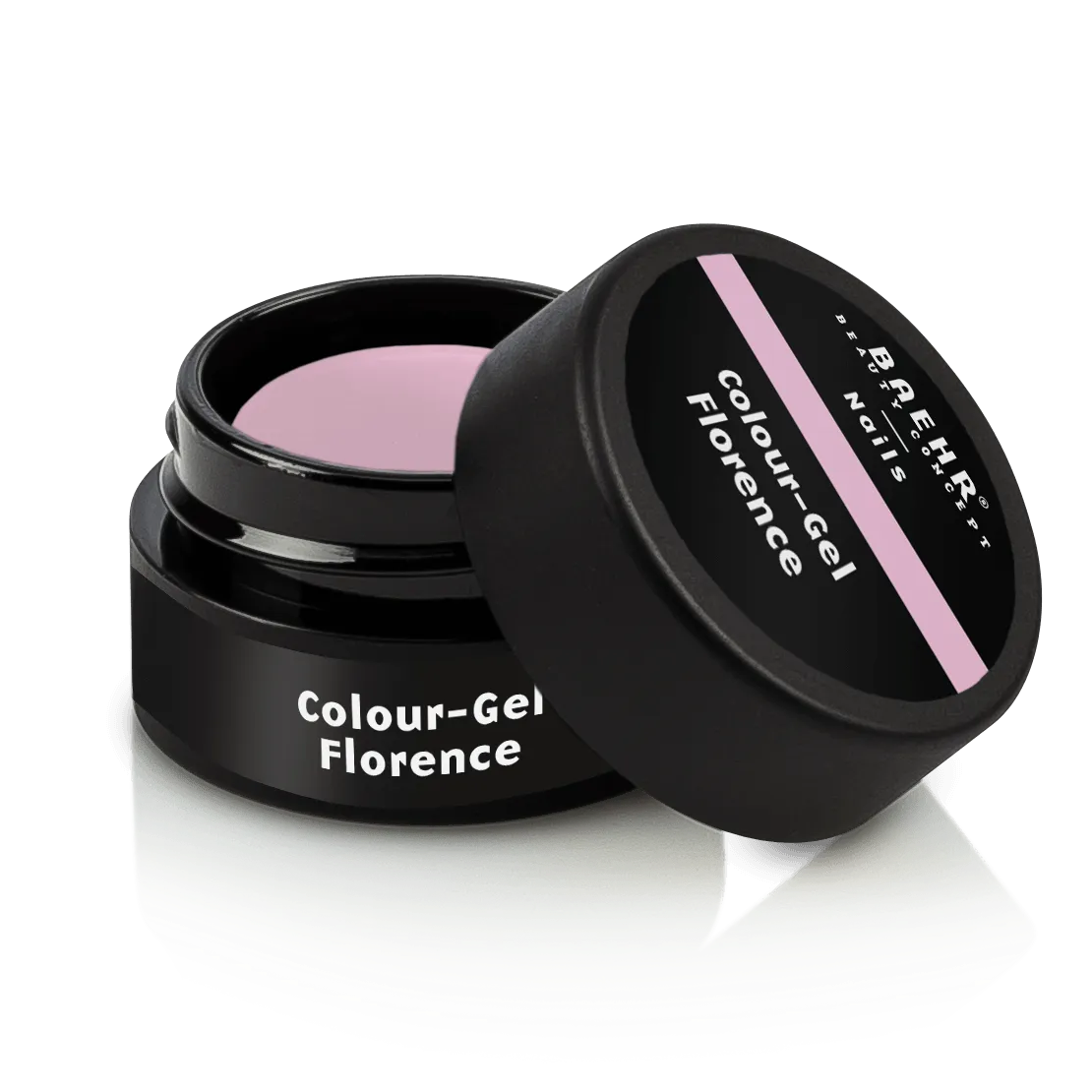 BAEHR BEAUTY CONCEPT - NAILS Colour-Gel - florence – UV-/LED-Gel für Nagelmodellage, 5ml, Dose offen