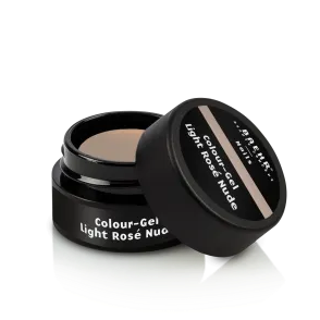 BAEHR BEAUTY CONCEPT - NAILS Colour-Gel - light rose nude – UV-/LED-Gel für Nagelmodellage, 5ml, Dose offen