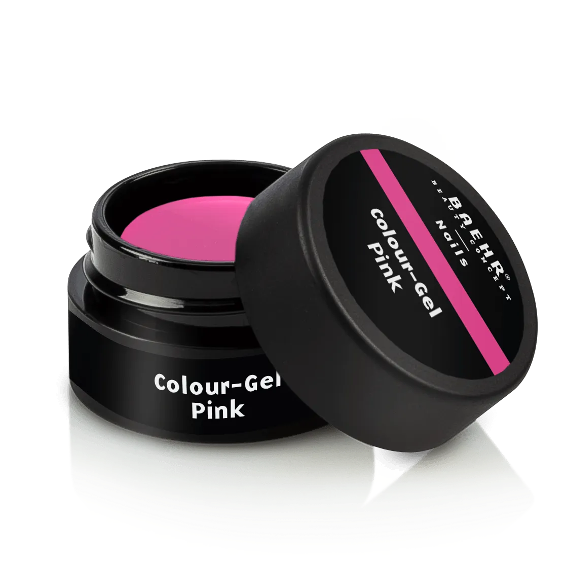 BAEHR BEAUTY CONCEPT - NAILS Colour-Gel - pink – UV-/LED-Gel für Nagelmodellage, 5ml, Dose offen