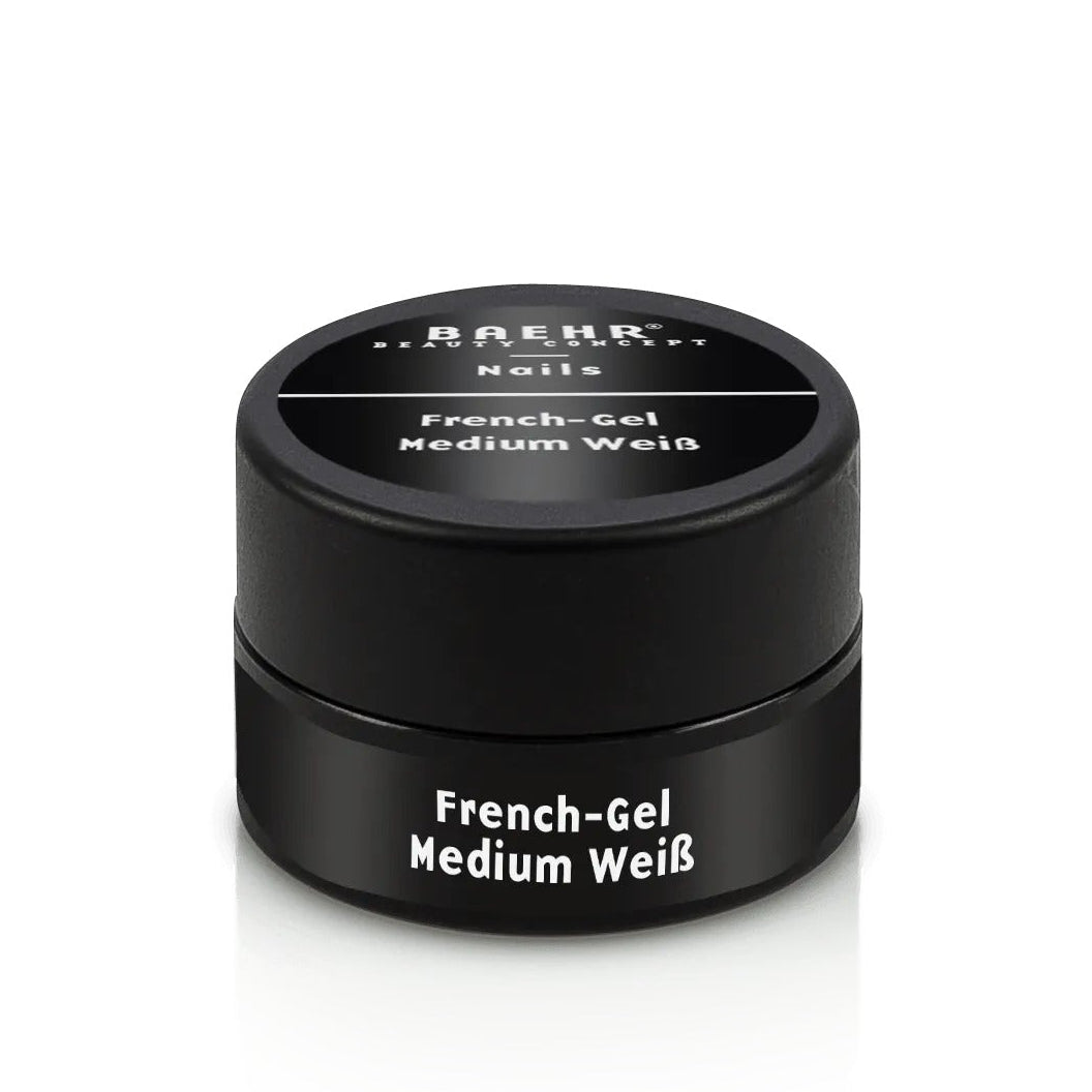 BAEHR BEAUTY CONCEPT - NAILS French-Gel Medium Weiß, 15ml, Tiegel