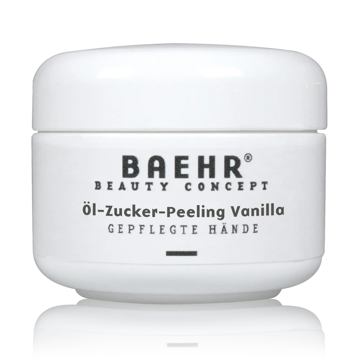BAEHR beauty concept Öl-Zucker-Peeling – Duftrichtung Vanilla, 50ml, Dose