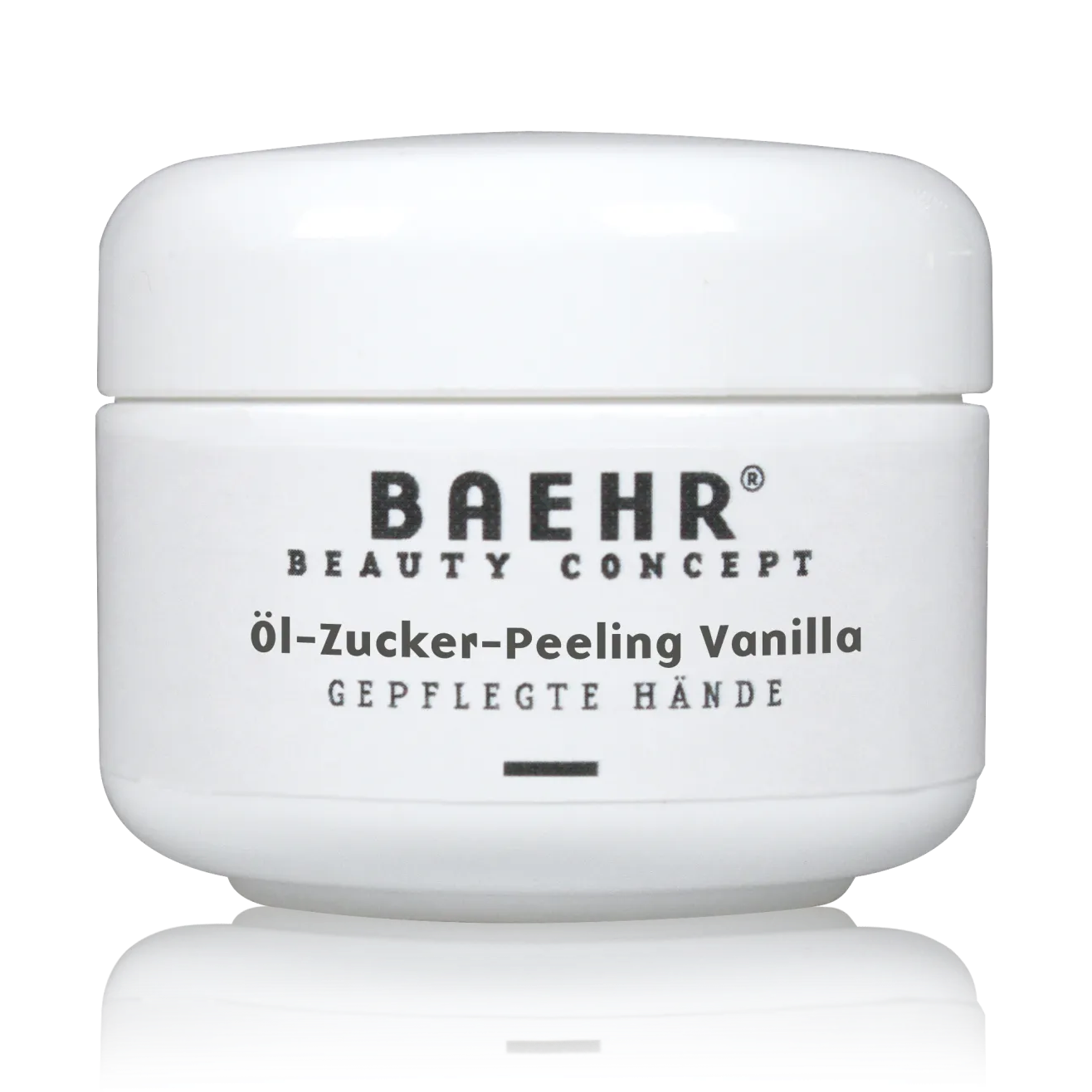 BAEHR beauty concept Öl-Zucker-Peeling – Duftrichtung Vanilla, 50ml, Dose