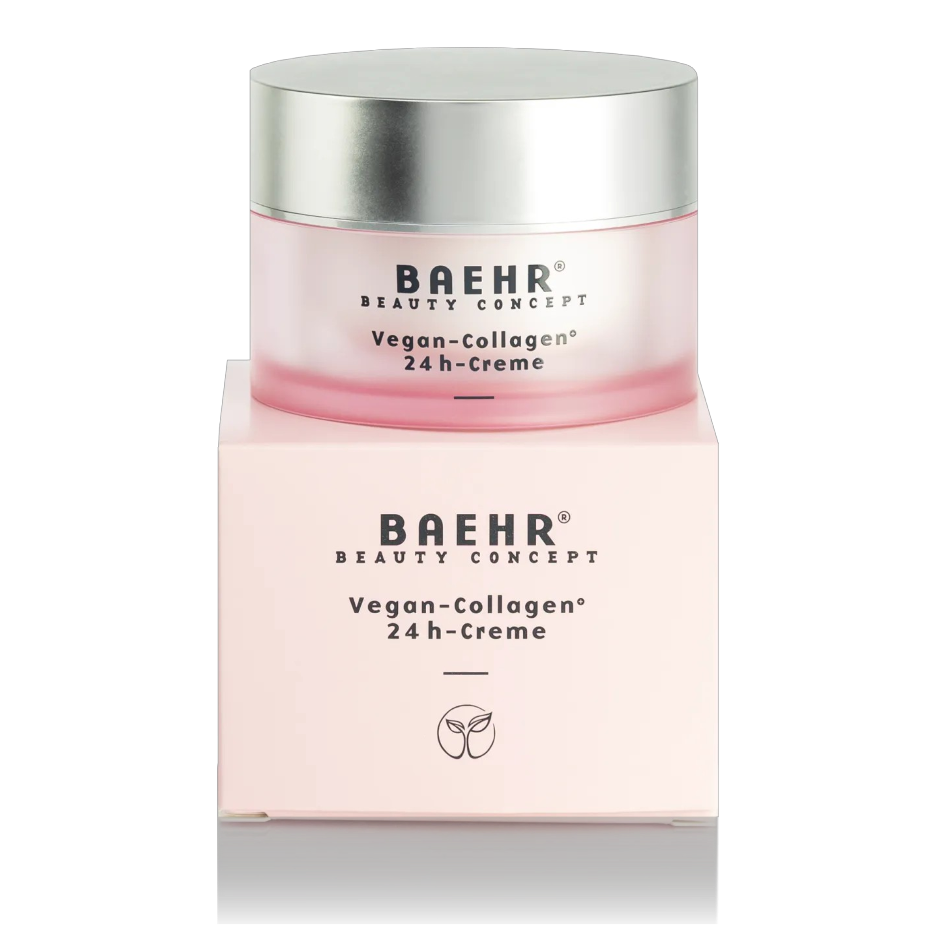 BAEHR beauty concept Vegan-Collagen+ 24 h-Creme – Straffende Pflege, 50ml, Tiegel auf Umkarton