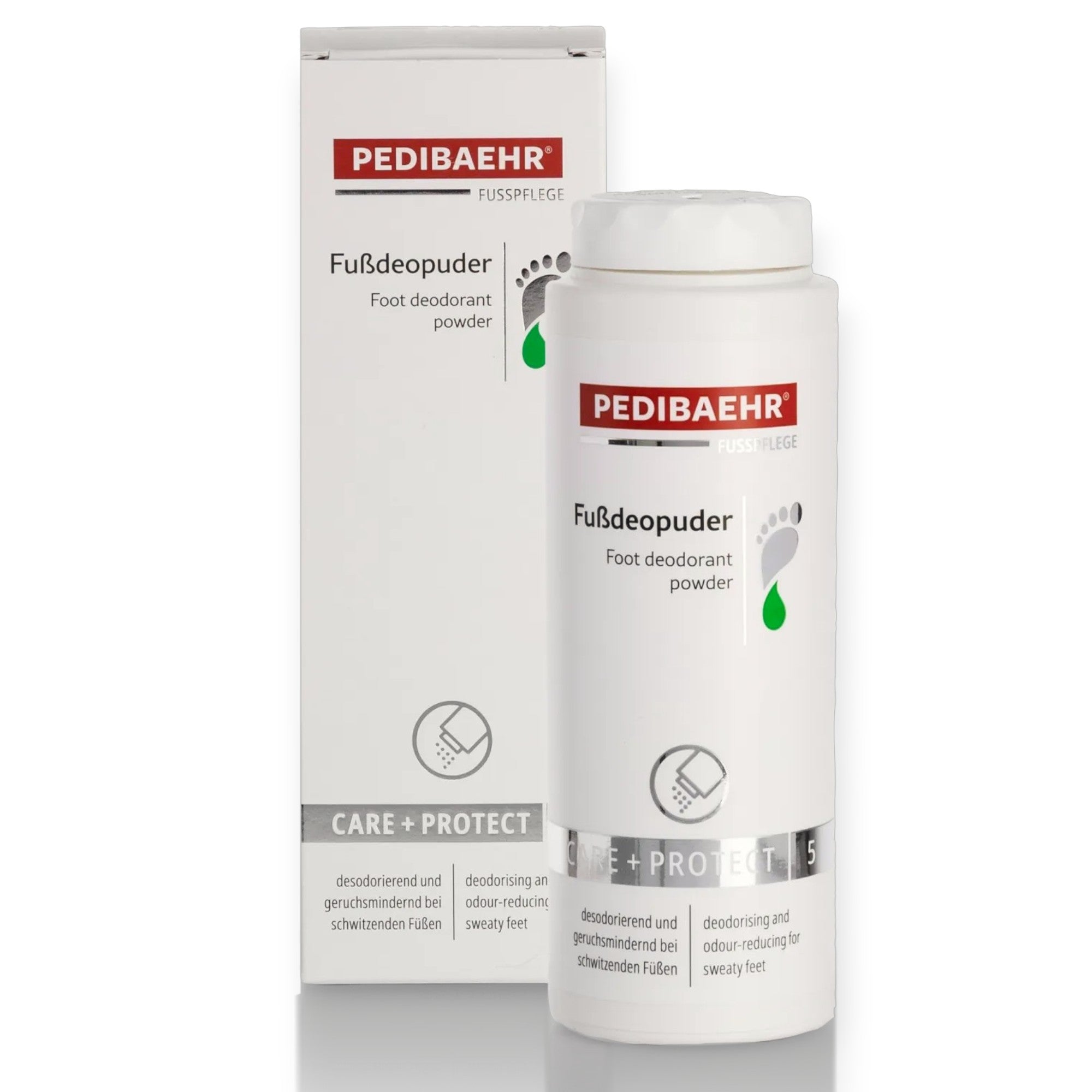 BAEHR Fußdeo Puder , 100g, Dose und Umkarton