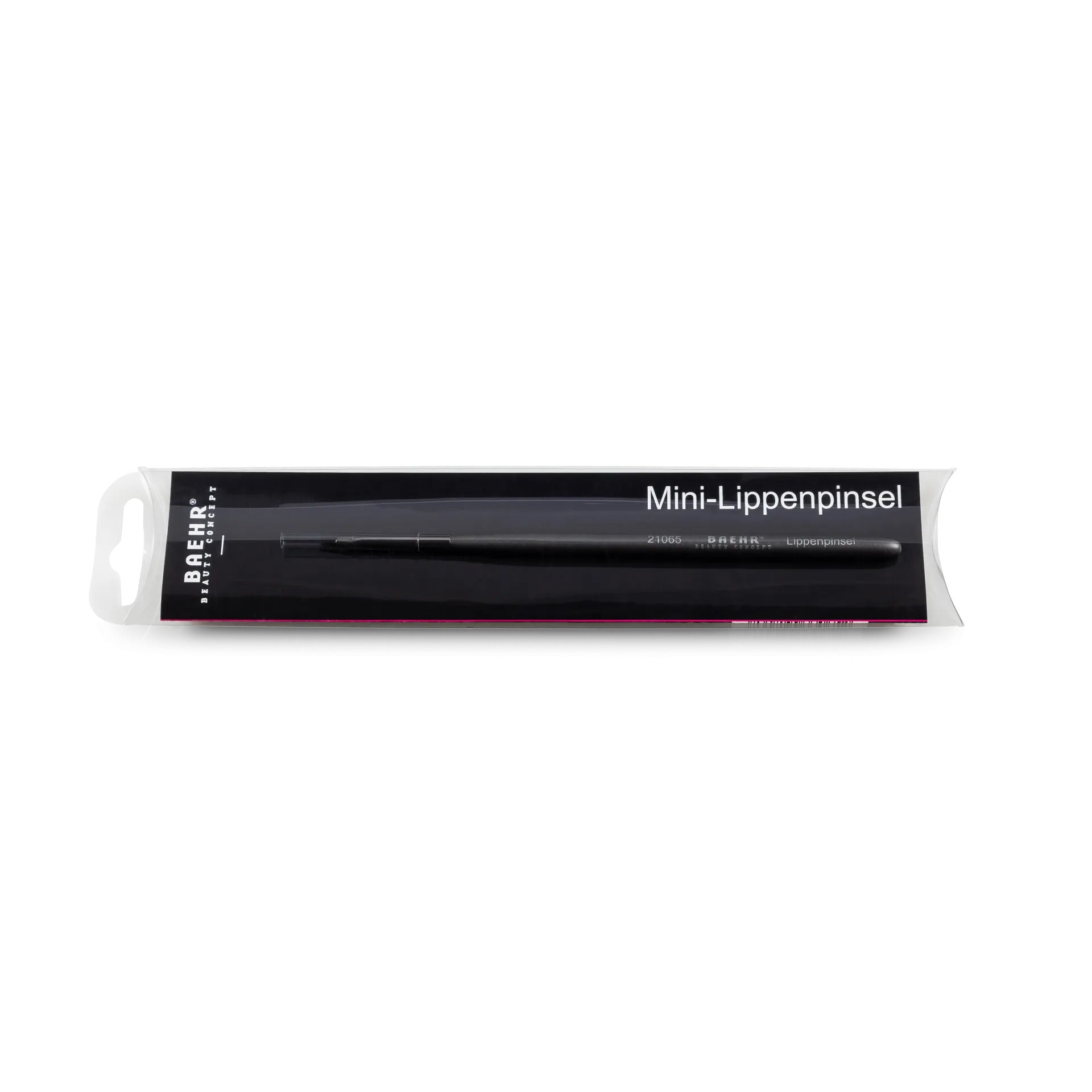 BAEHR Mini-Lippenpinsel flach-gerade, 1stk, in Verpackung