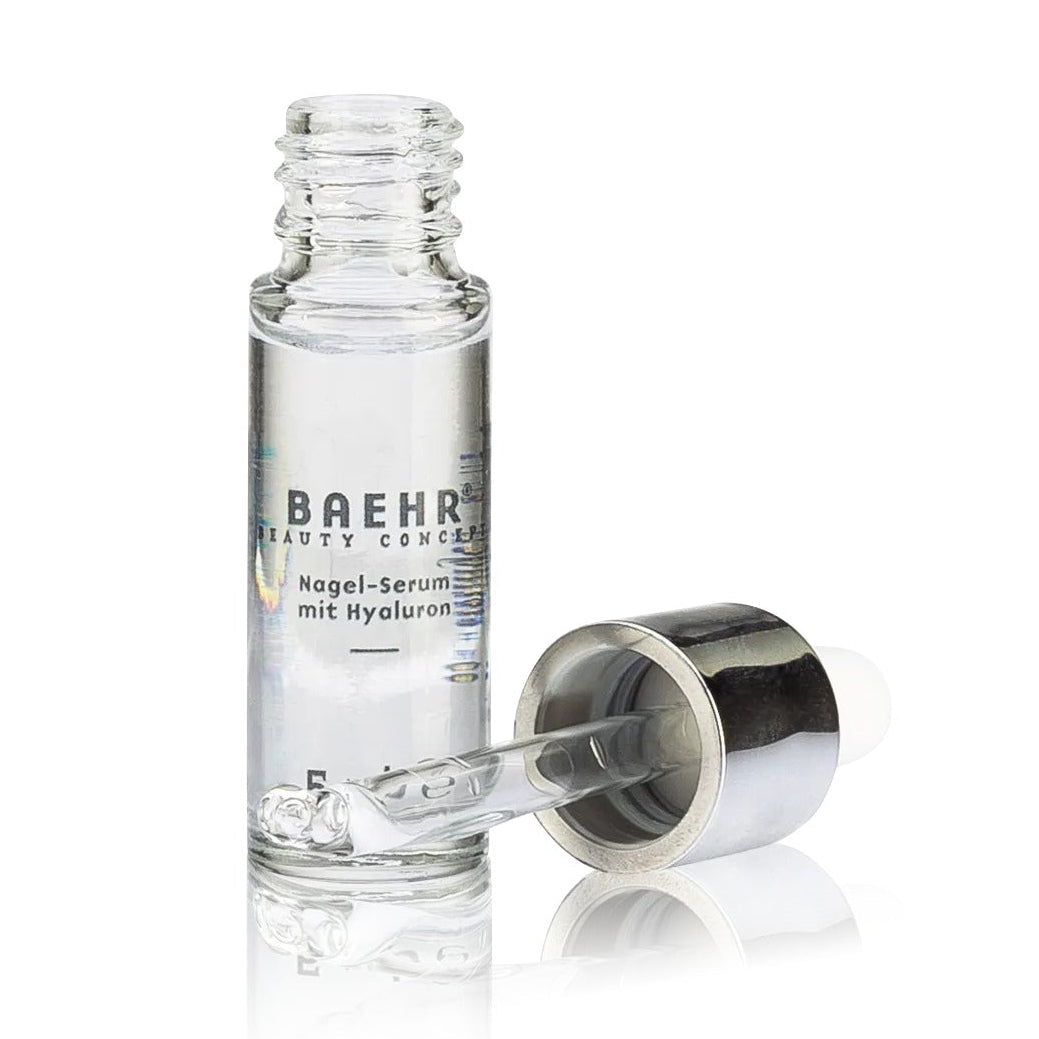 BAEHR Nagel-Serum mit Hyaluron, 5ml, Pipettenflasche offen