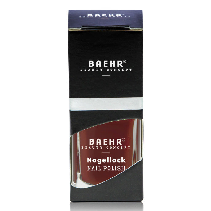 BAEHR Nagellack marsala , 11ml, Umkarton