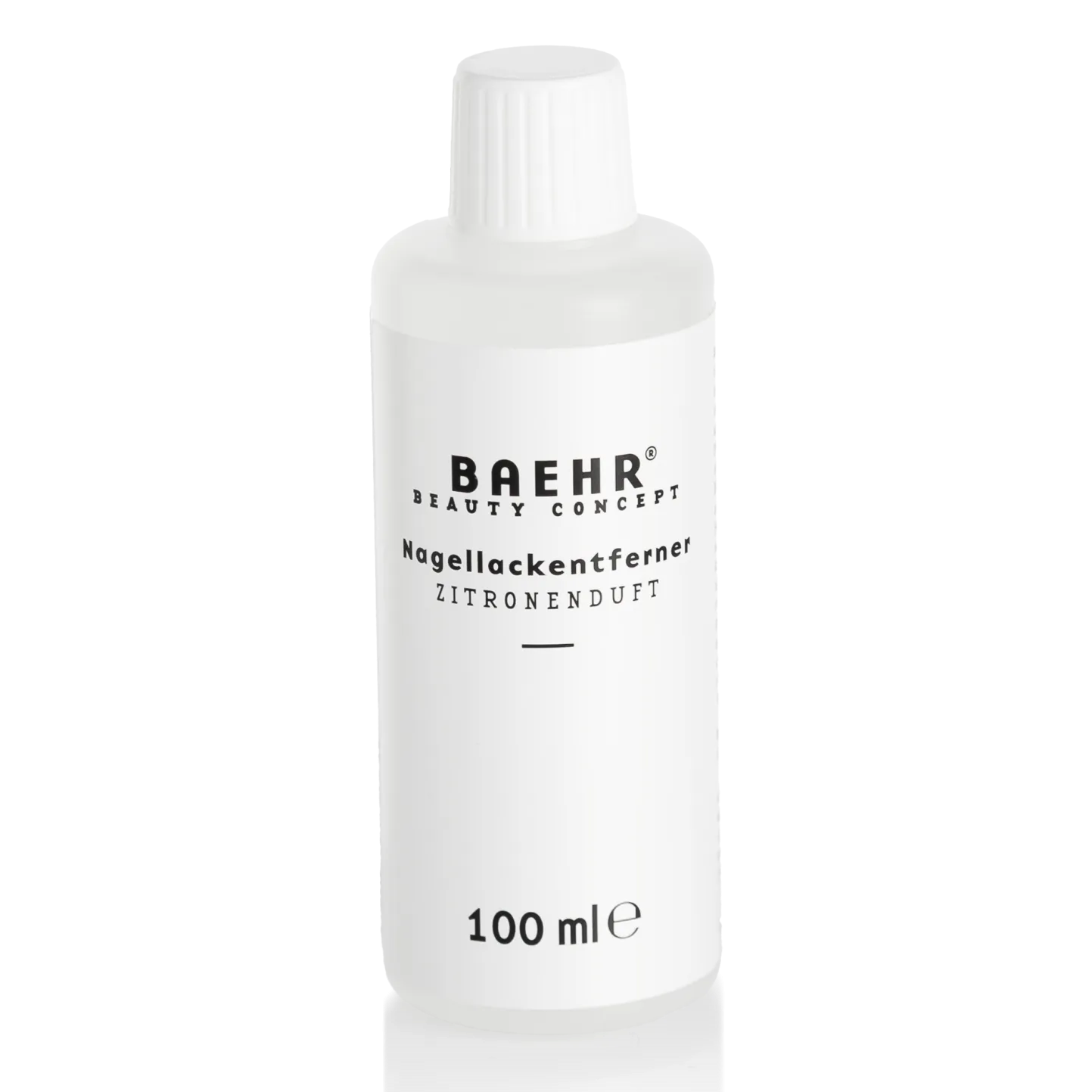 BAEHR Nagellackentferner Zitronenduft – acetonfrei, 100ml