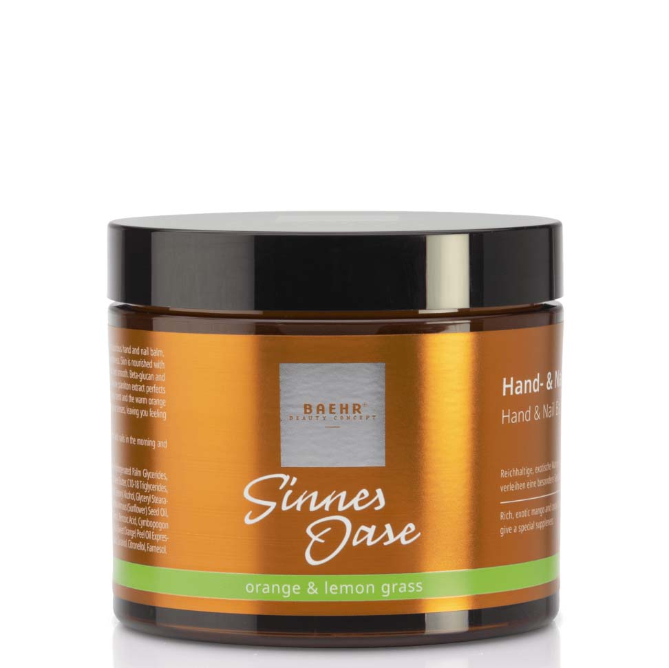 BAEHR Sinnes Oase Hand- und Nagelbutter, 350g, Tiegel 