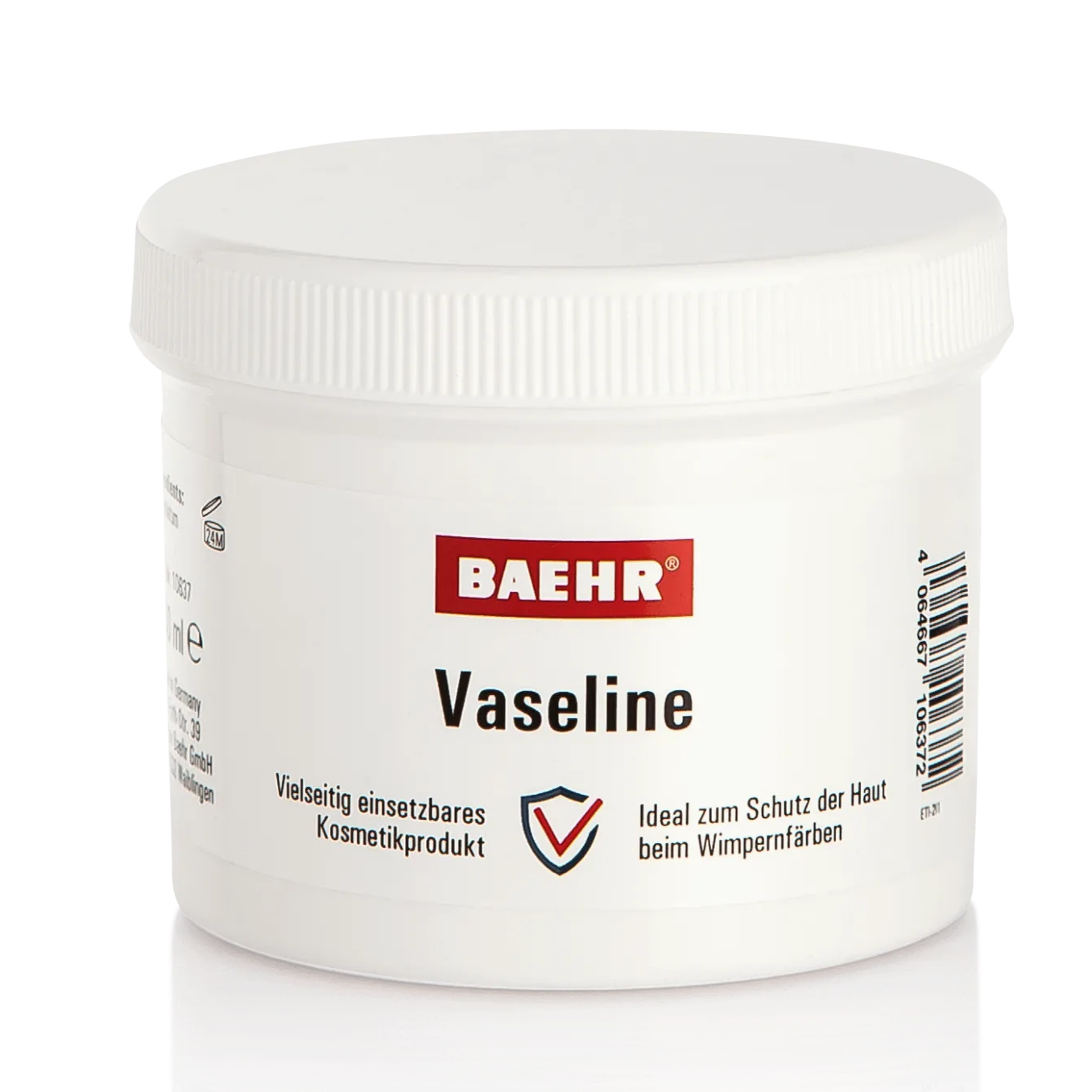 BAEHR Vaseline  – vielseitiger Hautschutz & Pflegeklassiker, 150ml, Dose