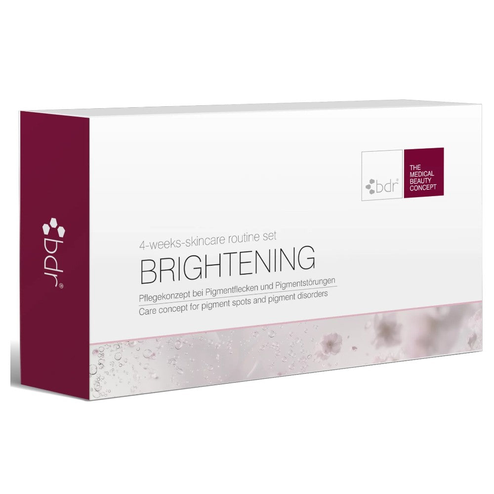BDR MEDICAL BEAUTY brightening Reisegrößen Set – bietet Dir eine intelligente Lösung für ein ebenmäßiges, strahlendes Hautbild – auch unterwegs., 75ml