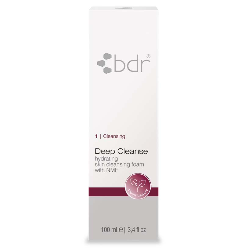 BDR MEDICAL BEAUTY Deep Cleanse - Reinigungsschaum – entfernt sanft Schmutz, Make-up &amp; Talg, ohne Deine Haut auszutrocknen. Ideal für alle Hauttypen, auch empfindliche oder barrieregestörte Haut., 100ml, Schachtel