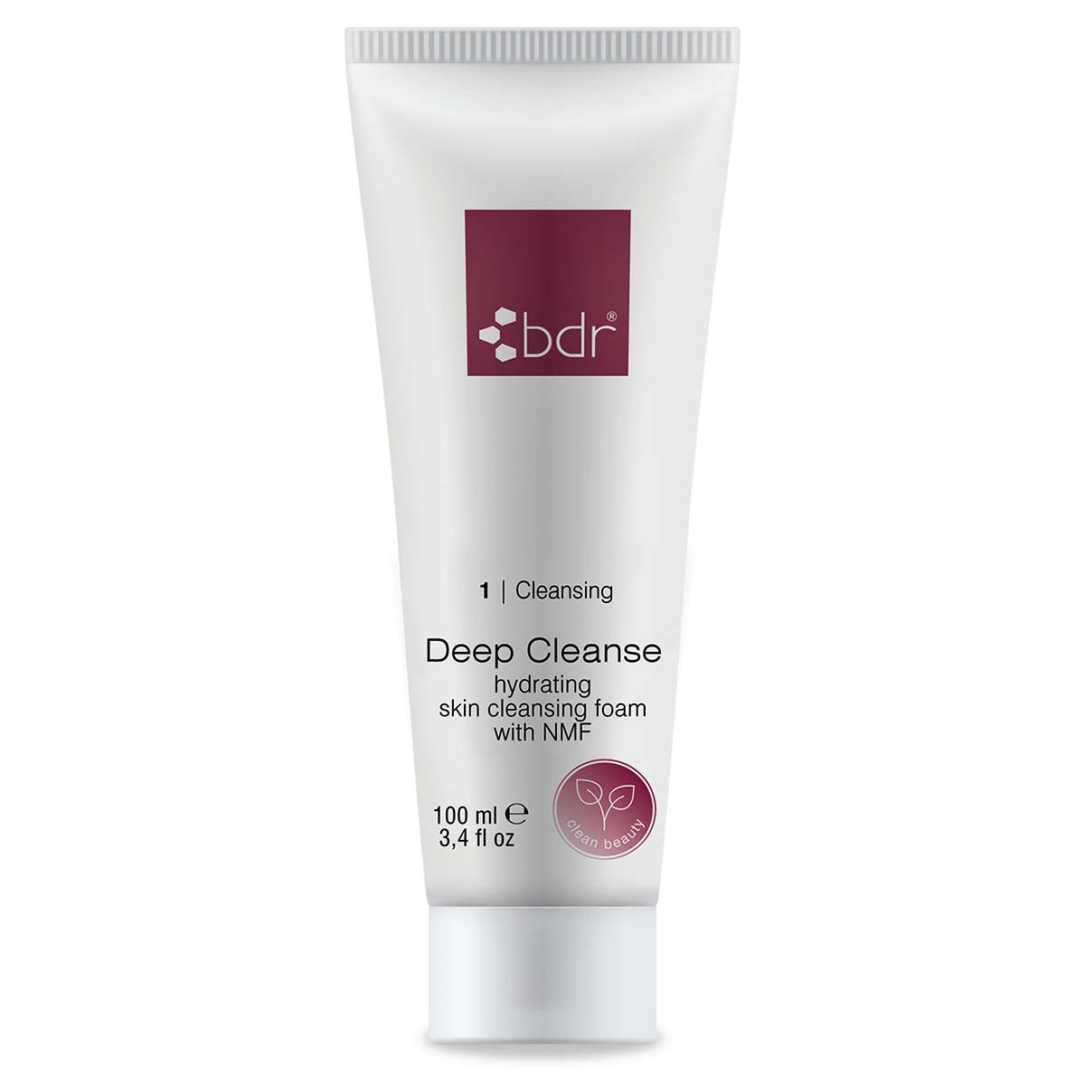 BDR MEDICAL BEAUTY Deep Cleanse - Reinigungsschaum – entfernt sanft Schmutz, Make-up &amp; Talg, ohne Deine Haut auszutrocknen. Ideal für alle Hauttypen, auch empfindliche oder barrieregestörte Haut., 100ml