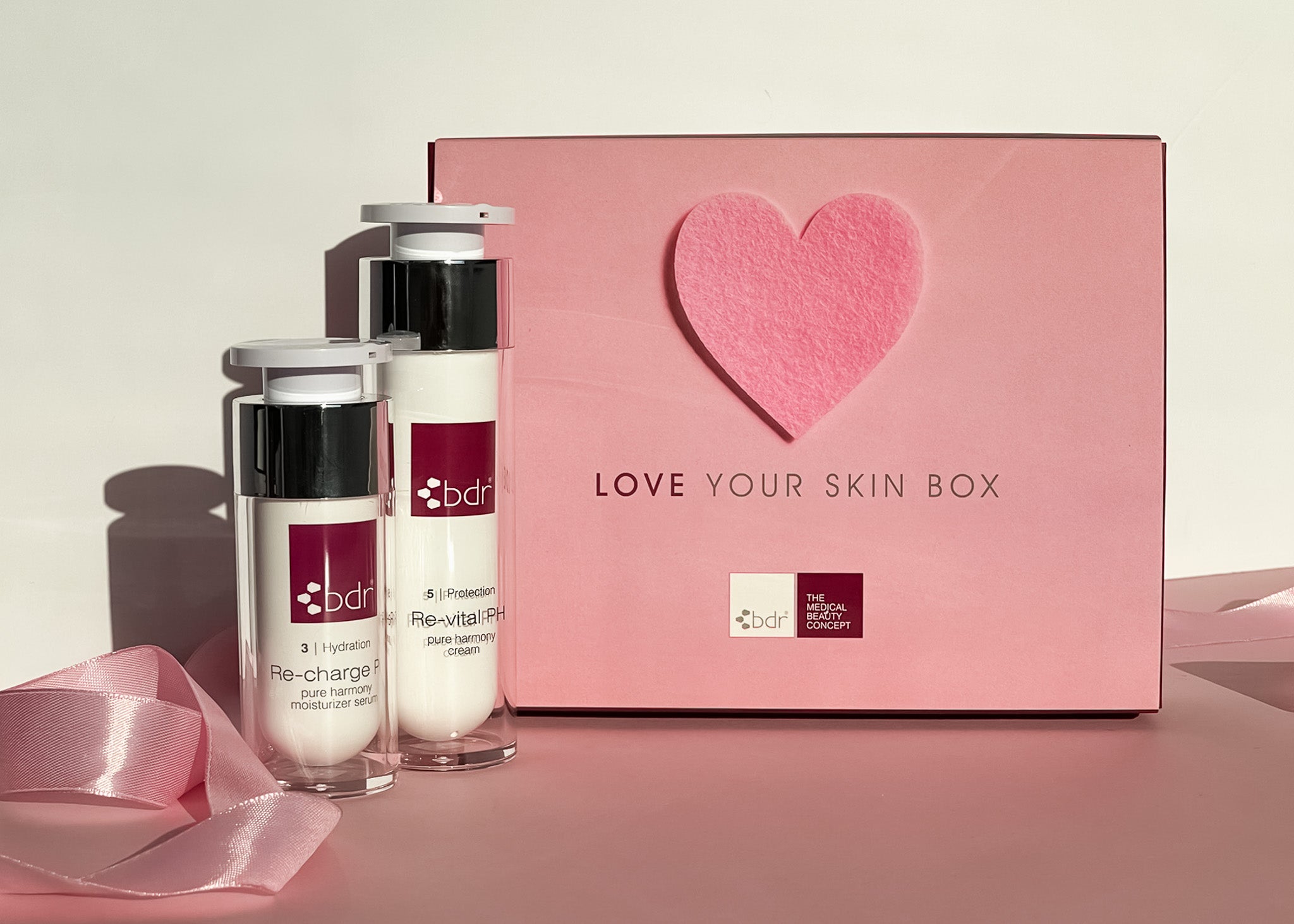 BDR MEDICAL BEAUTY Love your Skin Box PH – das perfekte Duo für anspruchsvolle Haut mit Tendenz zu Glanz und Unreinheiten., 45ml, Box mit Produkten 2
