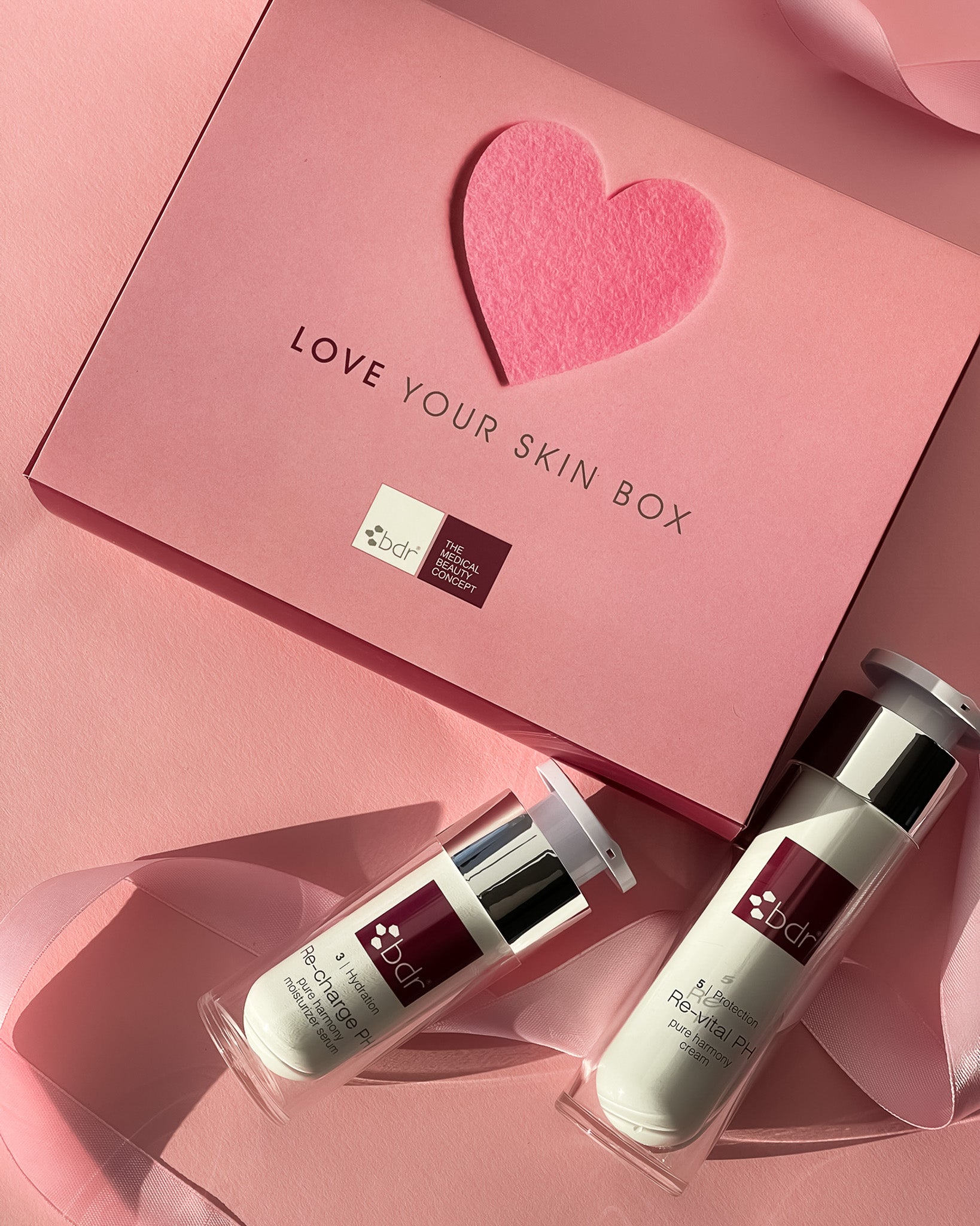 BDR MEDICAL BEAUTY Love your Skin Box PH – das perfekte Duo für anspruchsvolle Haut mit Tendenz zu Glanz und Unreinheiten., 45ml, Box mit Produkten