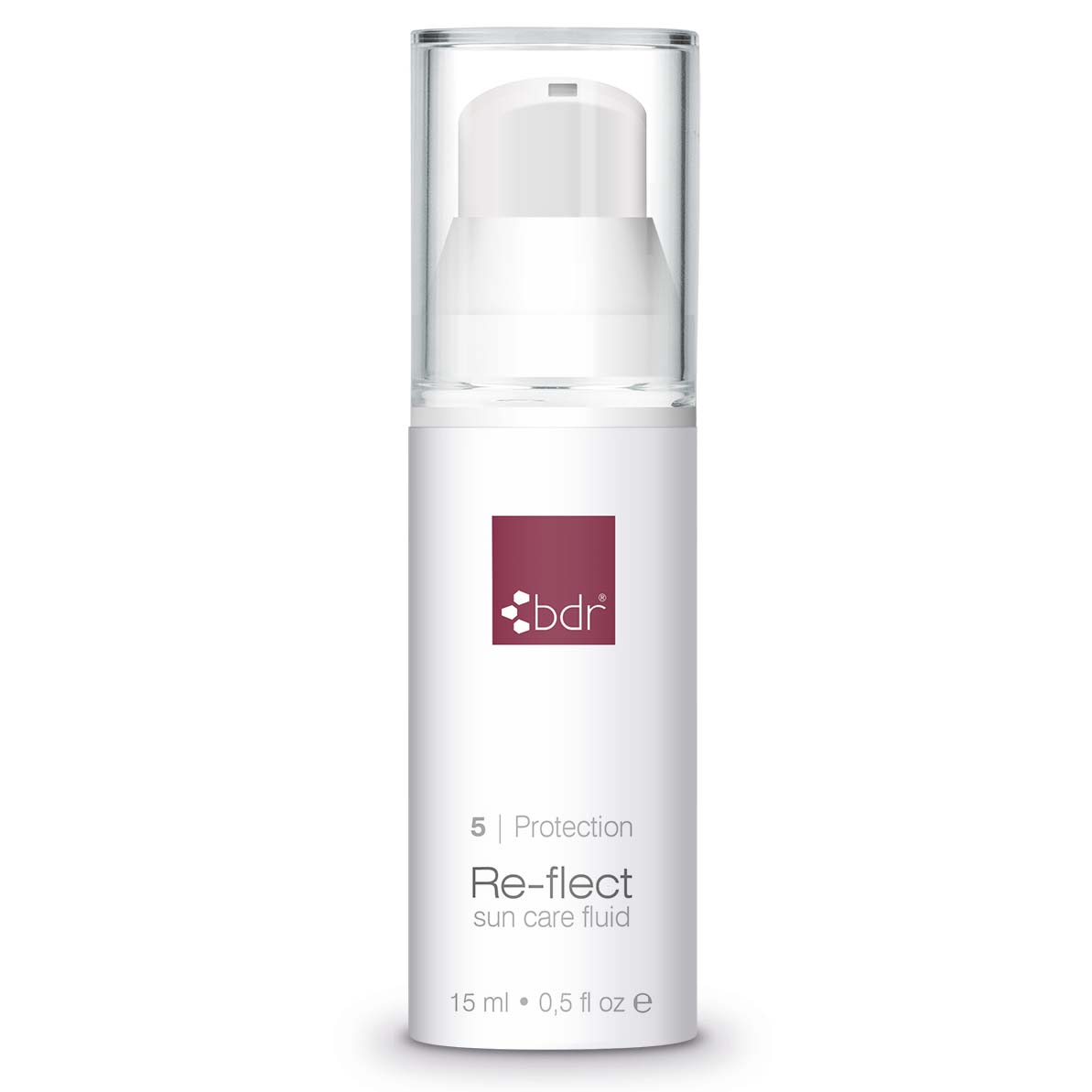 BDR MEDICAL BEAUTY Re-flect Sonnenschutzfluid LSF30 – schützt Du Deine Haut zuverlässig vor UVA- und UVB-Strahlen – in der praktischen Reisegröße, 15ml