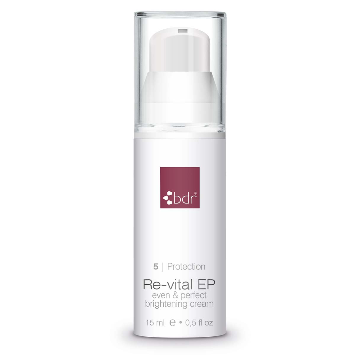 BDR MEDICAL BEAUTY Re-vital EP even & perfect brightening cream – bringt Deinen Teint zum Strahlen, mindert Pigmentflecken sichtbar und pflegt intensiv, ohne zu beschweren., 15ml