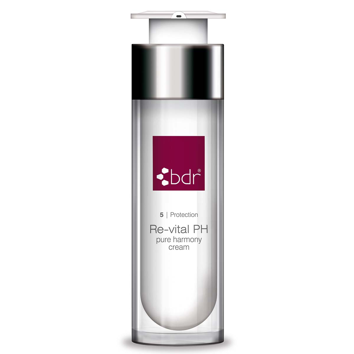 BDR MEDICAL BEAUTY Re-vital PH - pure harmony peptides cream with microsilver – Mikronisiertes Silber wirkt antimikrobiell und hilft bei der Beruhigung gestresster Haut., 50ml