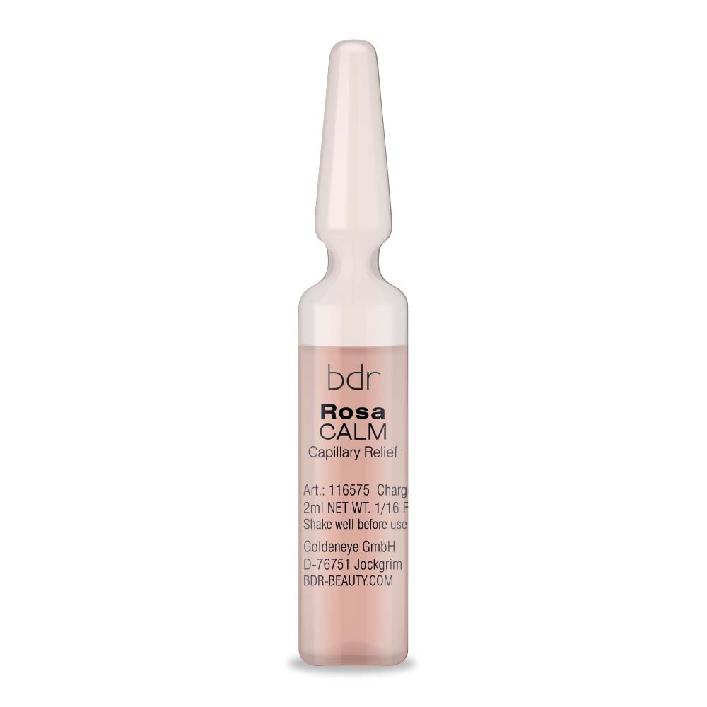 BDR MEDICAL BEAUTY Rosa CALM Ampullen  – bei Couperose, 2ml, Einzelampulle