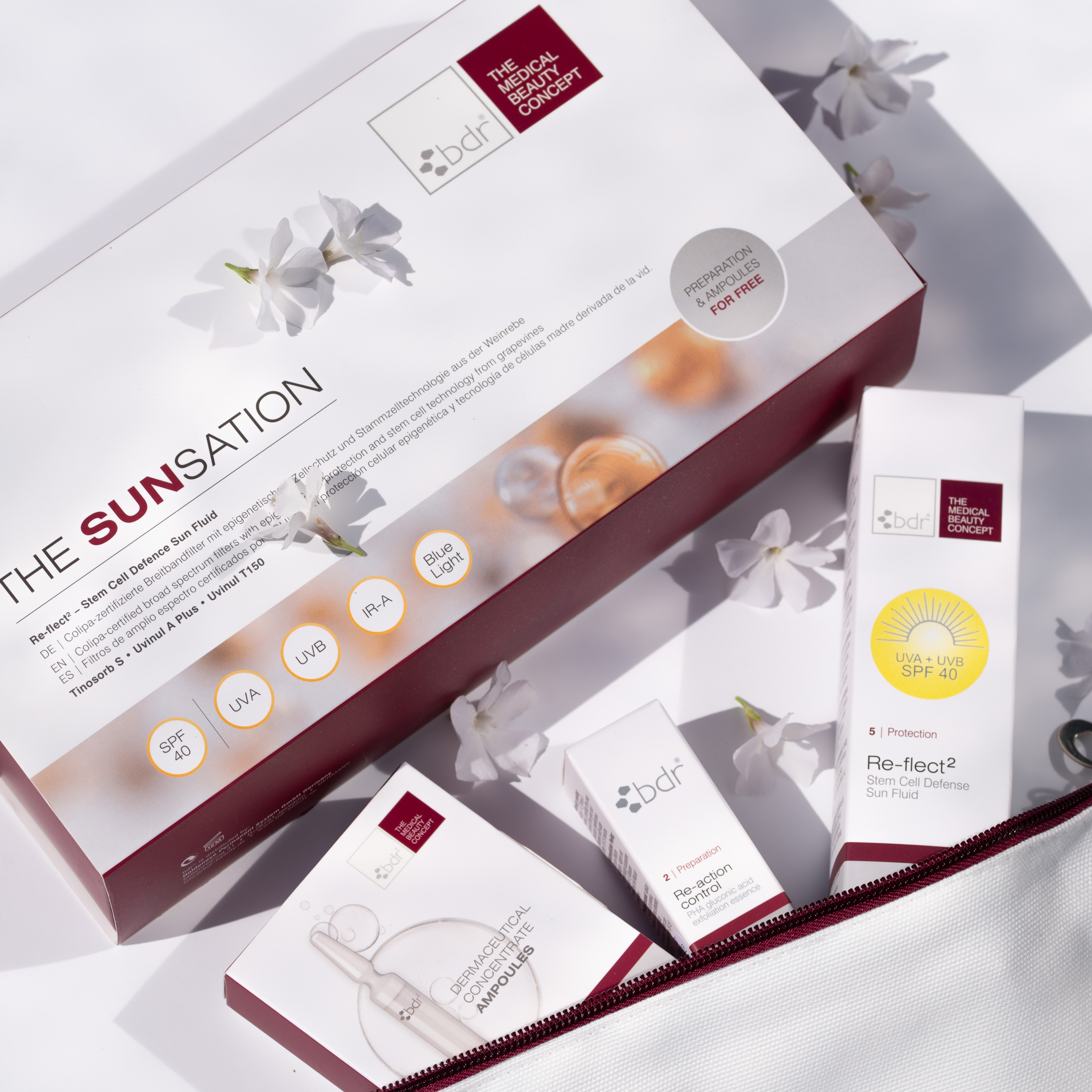 BDR MEDICAL BEAUTY SUNSATION Box – Schutz, Feuchtigkeit & Glow, -, Einzelprodukte in Umkartons
