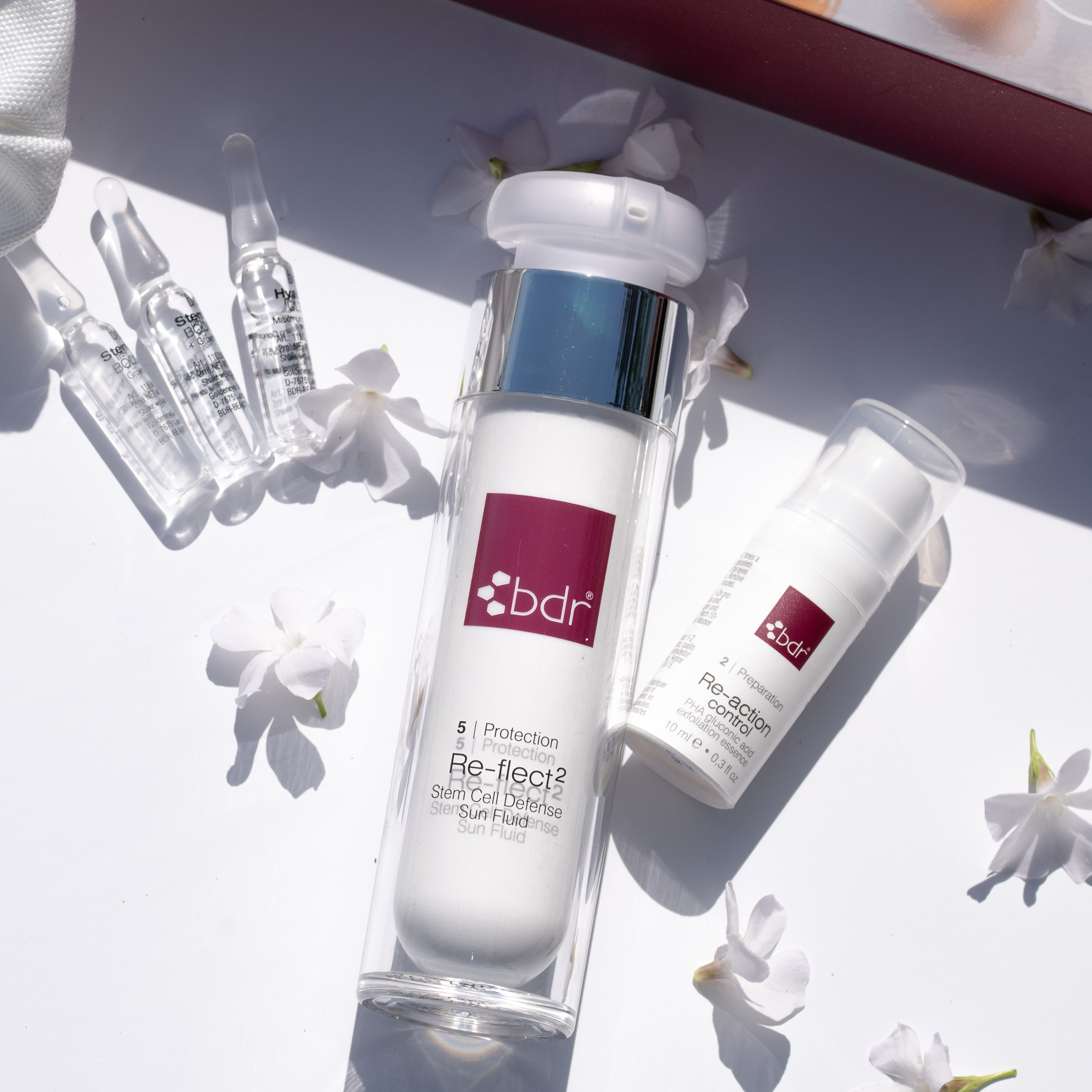 BDR MEDICAL BEAUTY SUNSATION Box – Schutz, Feuchtigkeit & Glow, -, Einzelprodukte mit Blüten