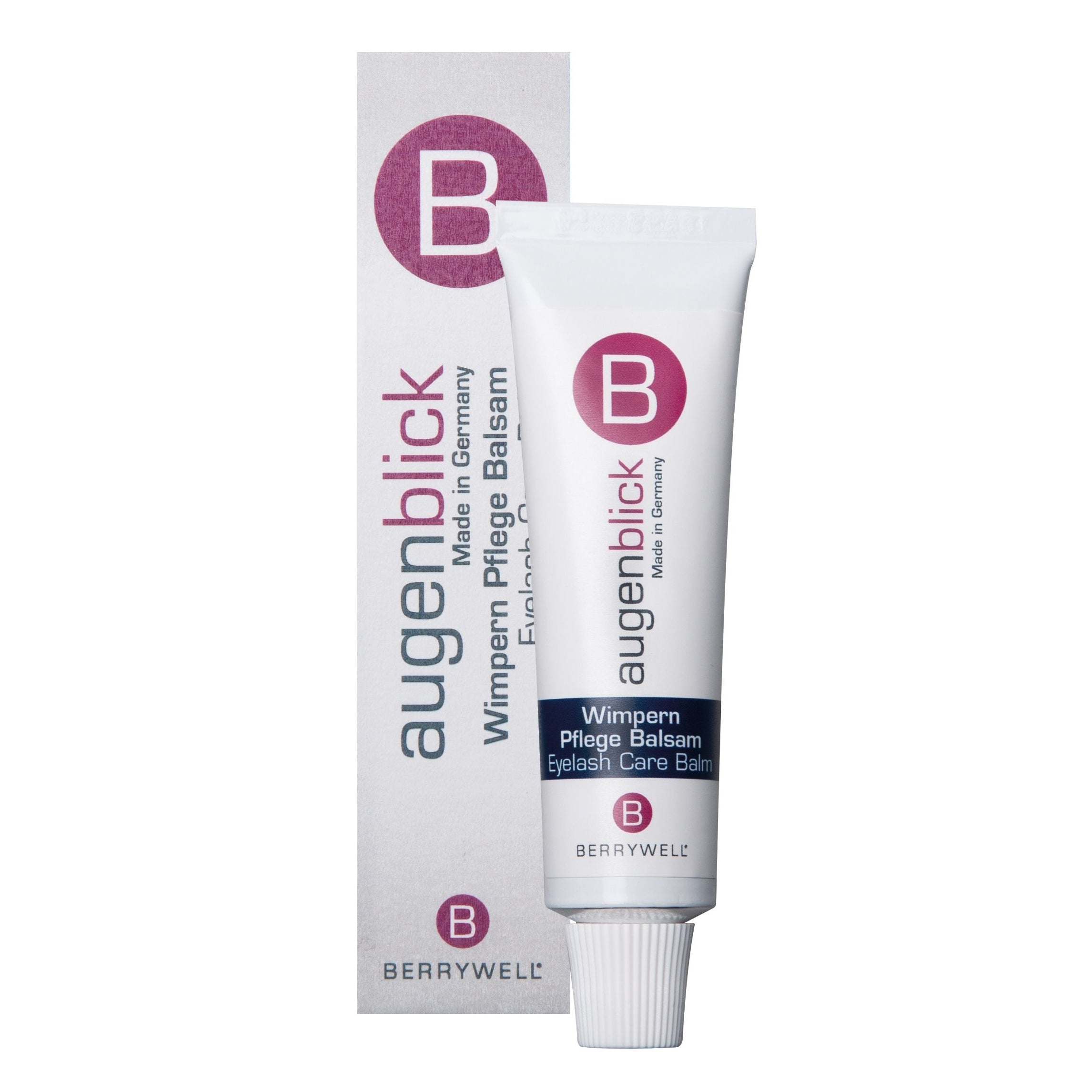 BERRYWELL Wimpern Pflege Balsam, 15ml, Tube und Umkarton