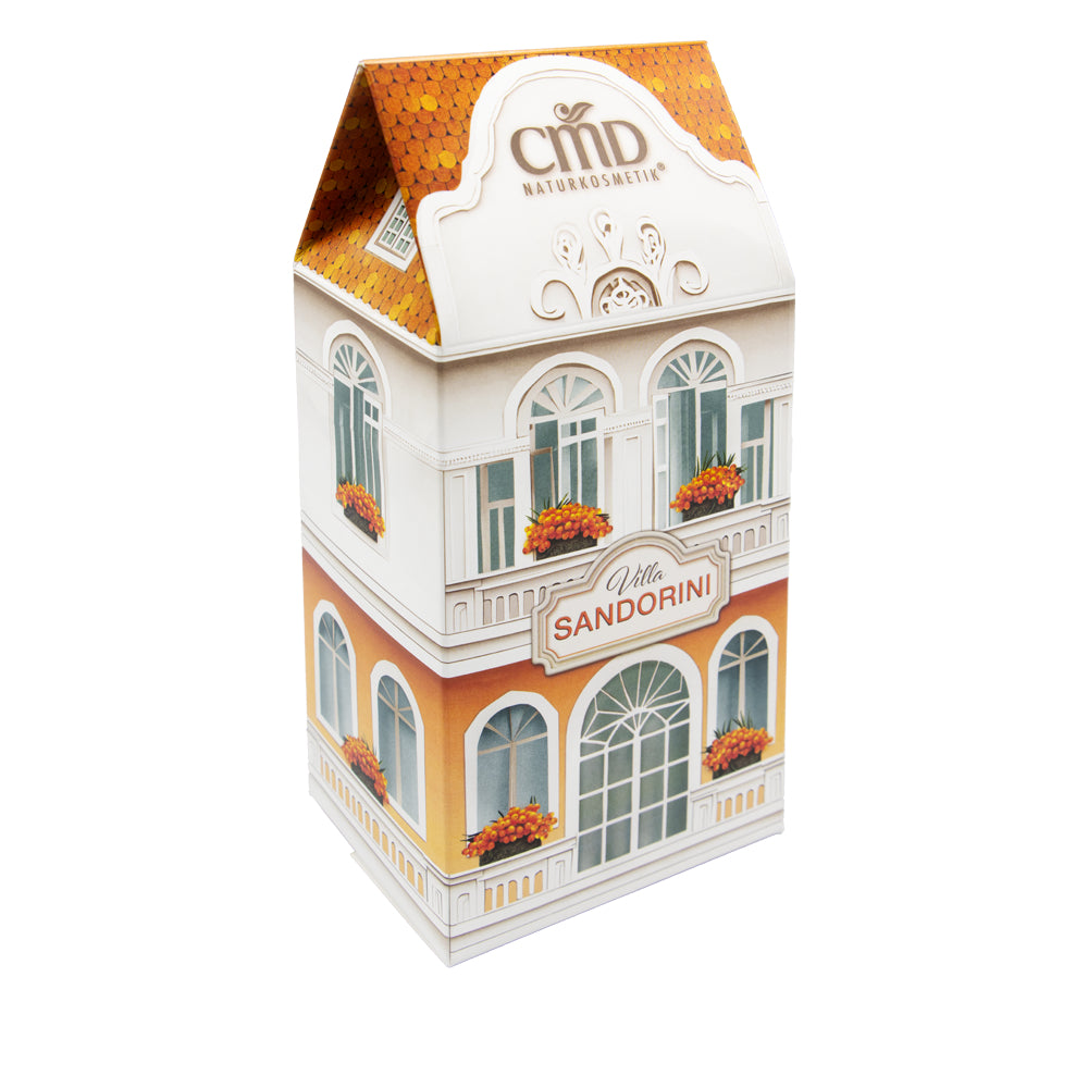 CMD NATURKOSMETIK Pflege-Set Villa Sandorini – Reinigung, Augenpflege & Creme Naturkosmetik, -, Umkarton