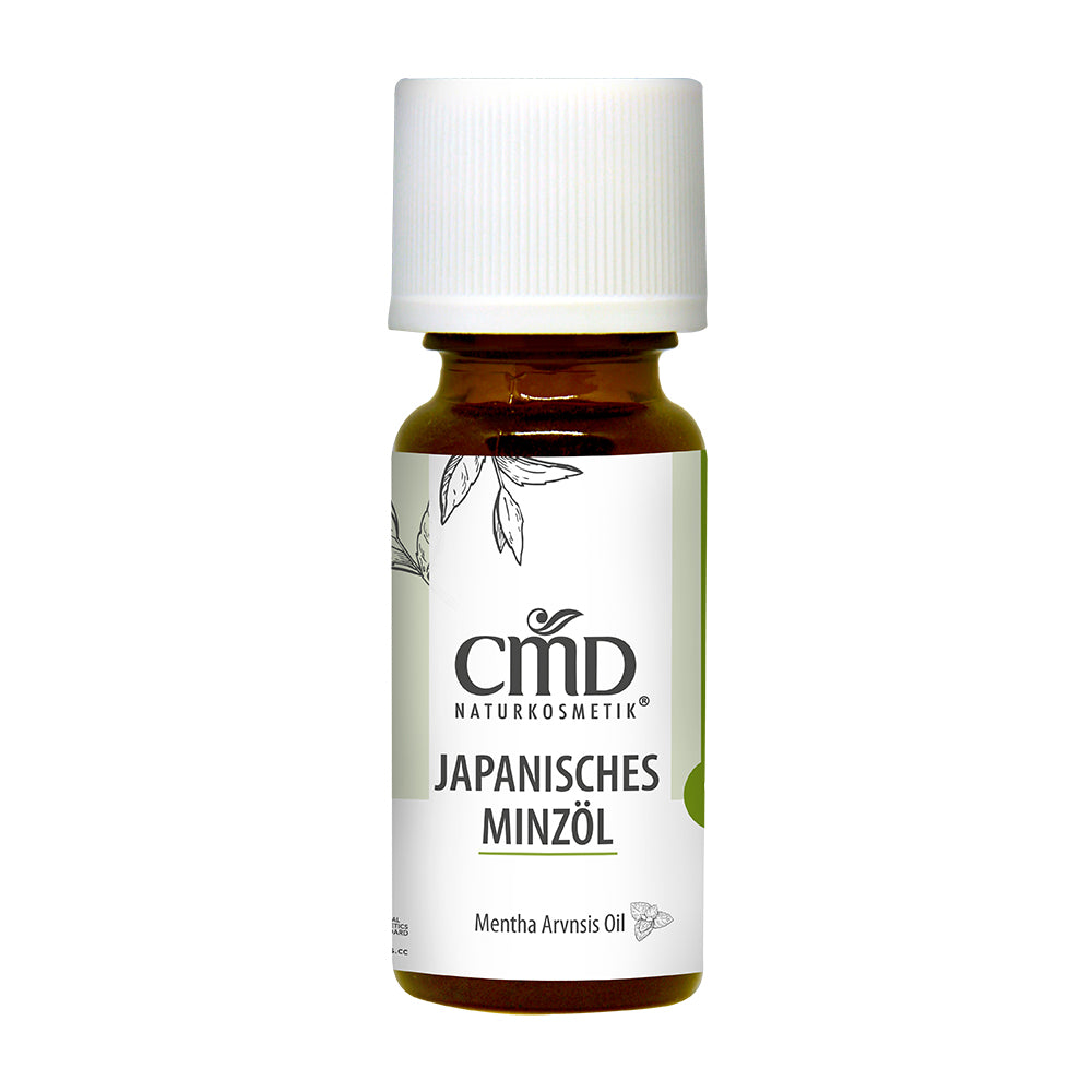 CMD NATURKOSMETIK  reines Japanisches Minzöl – wirkt beruhigend, hilft bei Erkältungen, Muskelbeschwerden, Verspannungen und Kopfschmerzen., 10ml