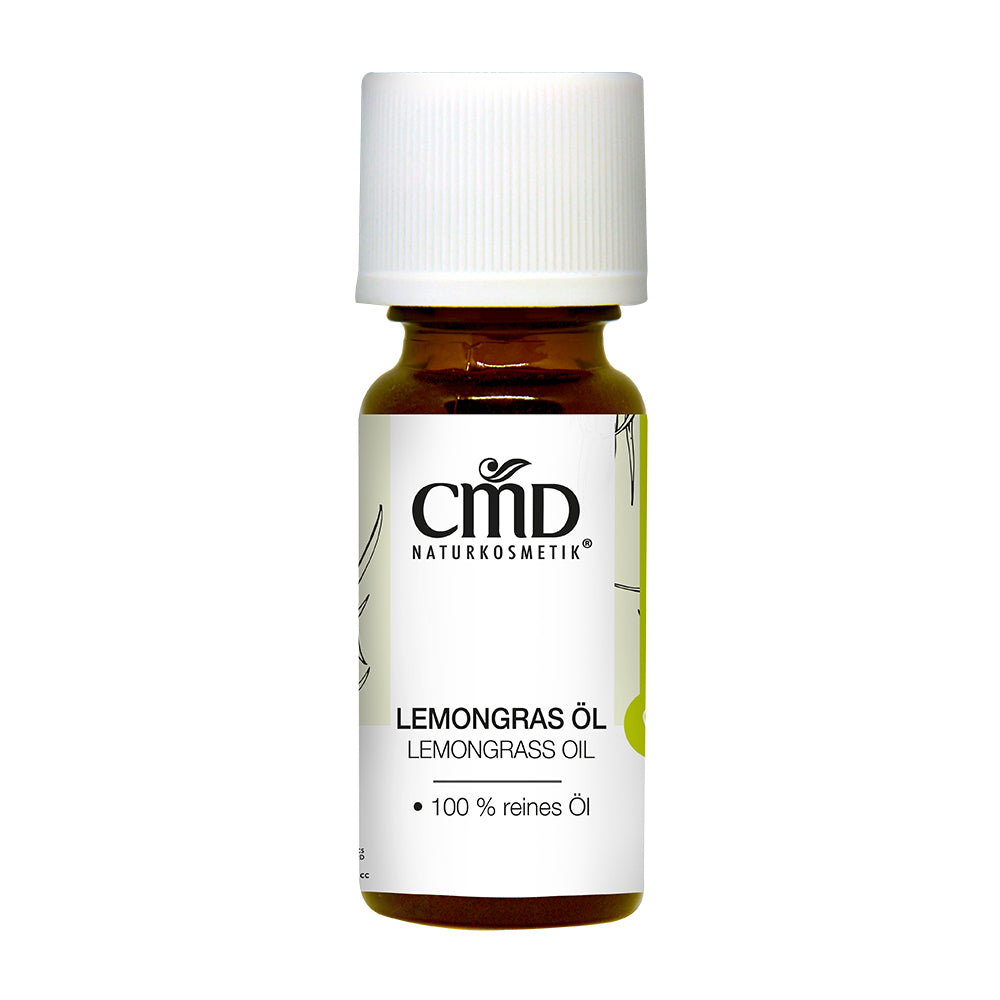 CMD NATURKOSMETIK reines Lemongras Öl – fördert die Konzentration, hilft bei Antriebsschwäche, Erschöpfung und Müdigkeit, erfrischt und desinfiziert die Raumluft., 10ml
