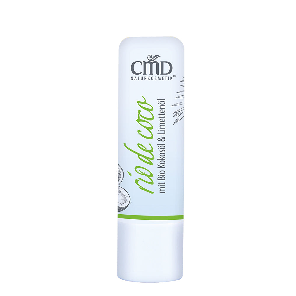 CMD NATURKOSMETIK Rio de Coco Lippenpflegestift mit Limettenkern – hilft, trockene, rissige sowie spröde Lippen zu regenerieren und macht sie weich und geschmeidig., 1St.