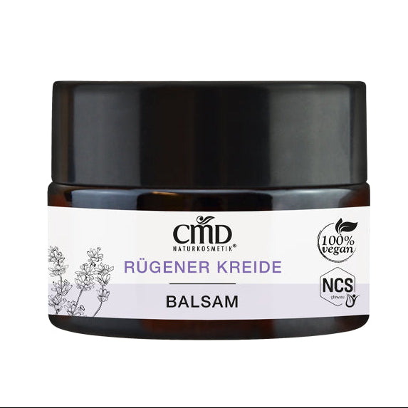 CMD NATURKOSMETIK Rügener Kreide Balsam  – für trockene und rissige Haut, 15ml, Tiegel