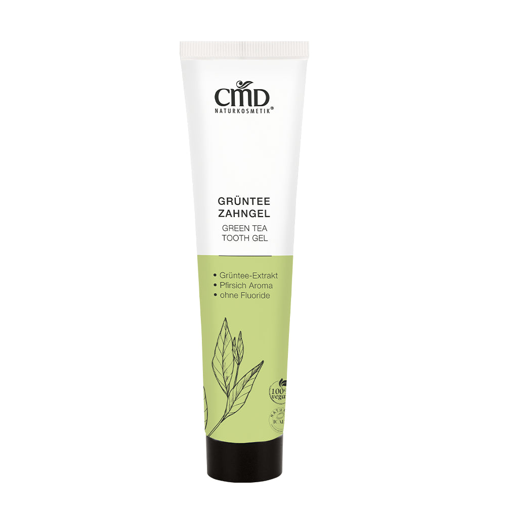 CMD NATURKOSMETIK Zahngel mit grünem Tee – Naturkosmetik, 75ml, Tube
