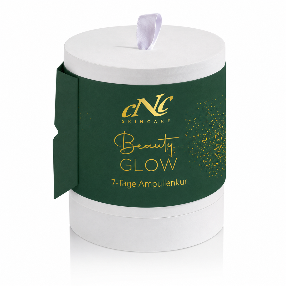 CNC Beauty GLOW 7-Tage Ampullenkur – für Feuchtigkeit, Glätte, Festigkeit und einen gepflegten, strahlenden Teint, 7x2ml, Verpackung