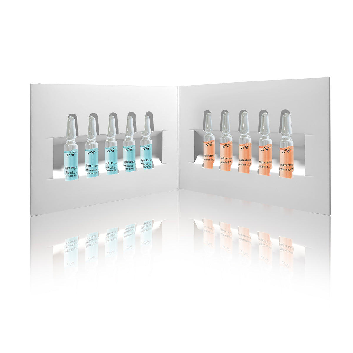 CNC Beauty GLOW DAY & NIGHT Ampullenkur , 10x2ml, Ampullen in Einschub