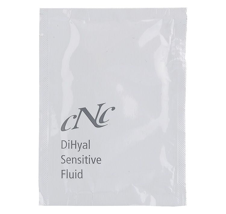 CNC classic plus DiHyal Sensitive Fluid – hochaktives Fluid speziell für empfindliche Hauttypen, die zu Rötungen neigen und zur Behandlung bei Couperose, 2ml