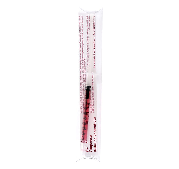 CNC Couperose Reducing Concentrate – Das Couperose Reducing Concentrate stärkt die feinen Äderchen (Kapillaren) und erhöht deren Widerstandskraft., 1ml