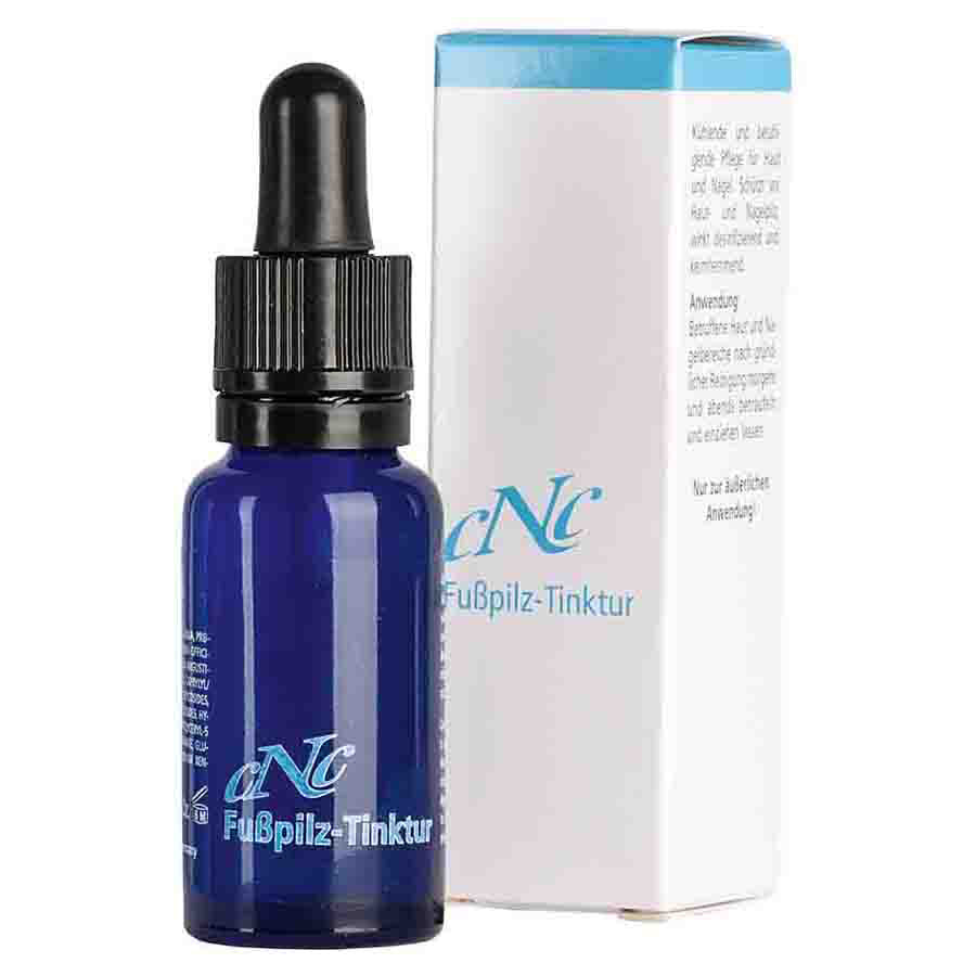 CNC  Fusspilz-Tinktur – schützt vor Haut- und Nagelpilz und wirkt desinfizierend und keimhemmend., 20ml