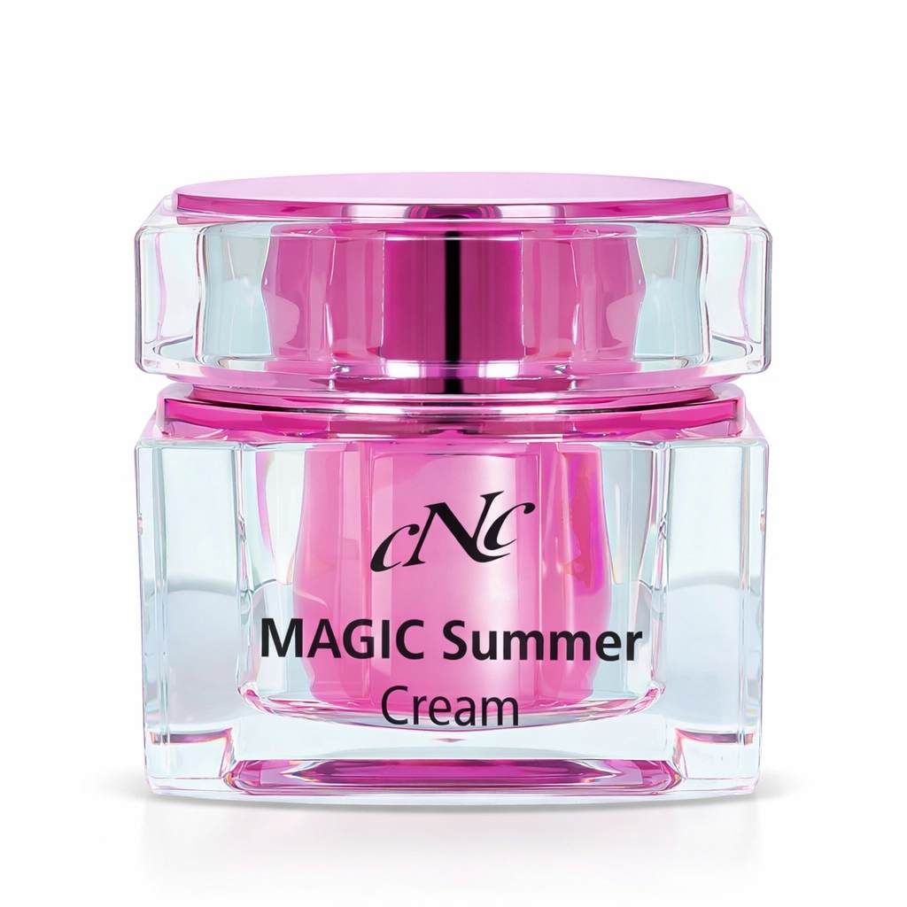 CNC MAGIC Summer Cream – Leichte 24h Glow Pflege, 50ml, Tiegel