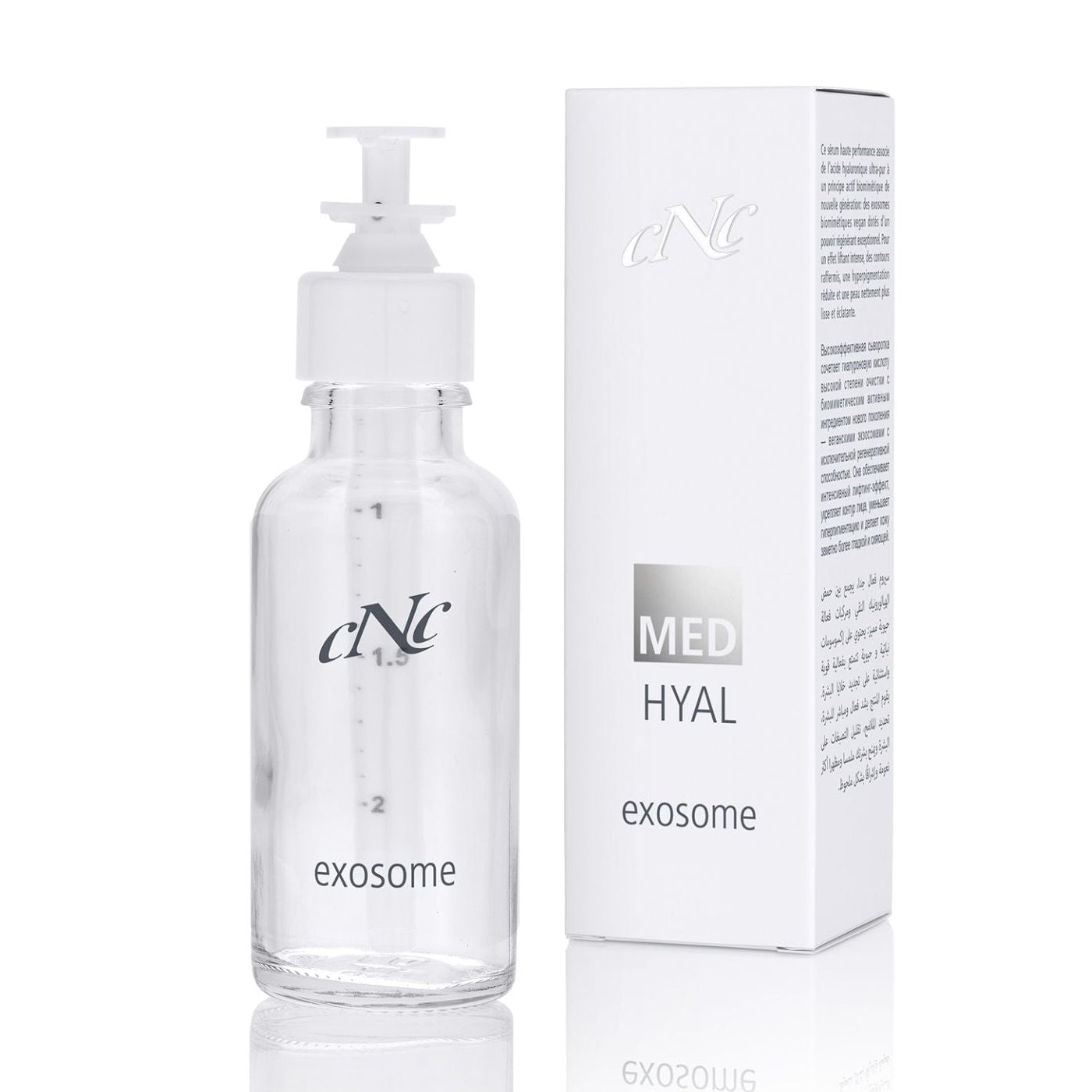 CNC MED HYAL exosome – hochwirksames Serum mit Hyaluronsäure & veganen Exosomen, 30ml