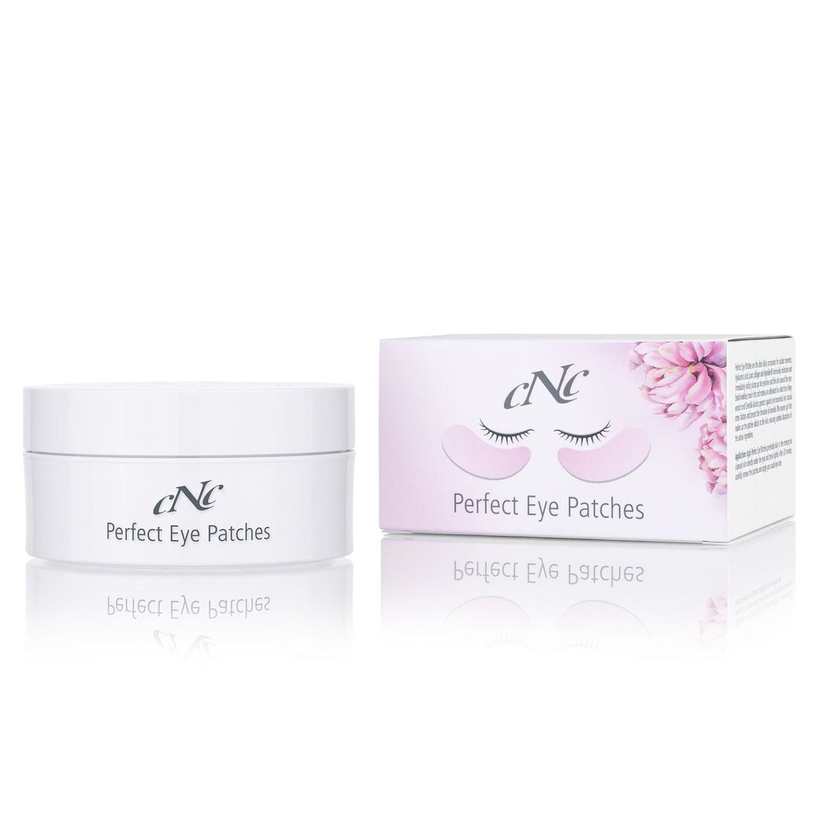 CNC Perfect Eye Patches – Hyaluronsäure, pflanzl. Kollagen und Argireline spenden intensiv Feuchtigkeit und polstern die empfindliche, dünne Haut der Augenpartie sofort sichtbar auf., 60St.