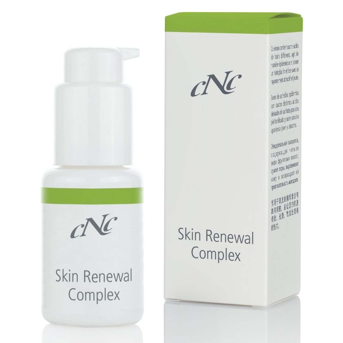 CNC Skin Renewal Complex – als Peeling für alle Hauttypen geeignet. Er löst Verhornungen und öﬀnet verstopfte Poren., 30ml