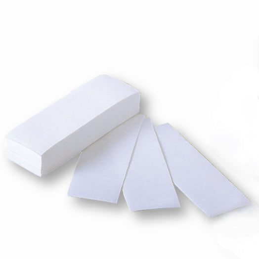 CNC Vliesstreifen Cellu mittel (12,5 x 3 cm) – perfekt vorgeschnitten für eine einfache und effektive Haarentfernung an Beinen, Körper und Gesicht., 100St.