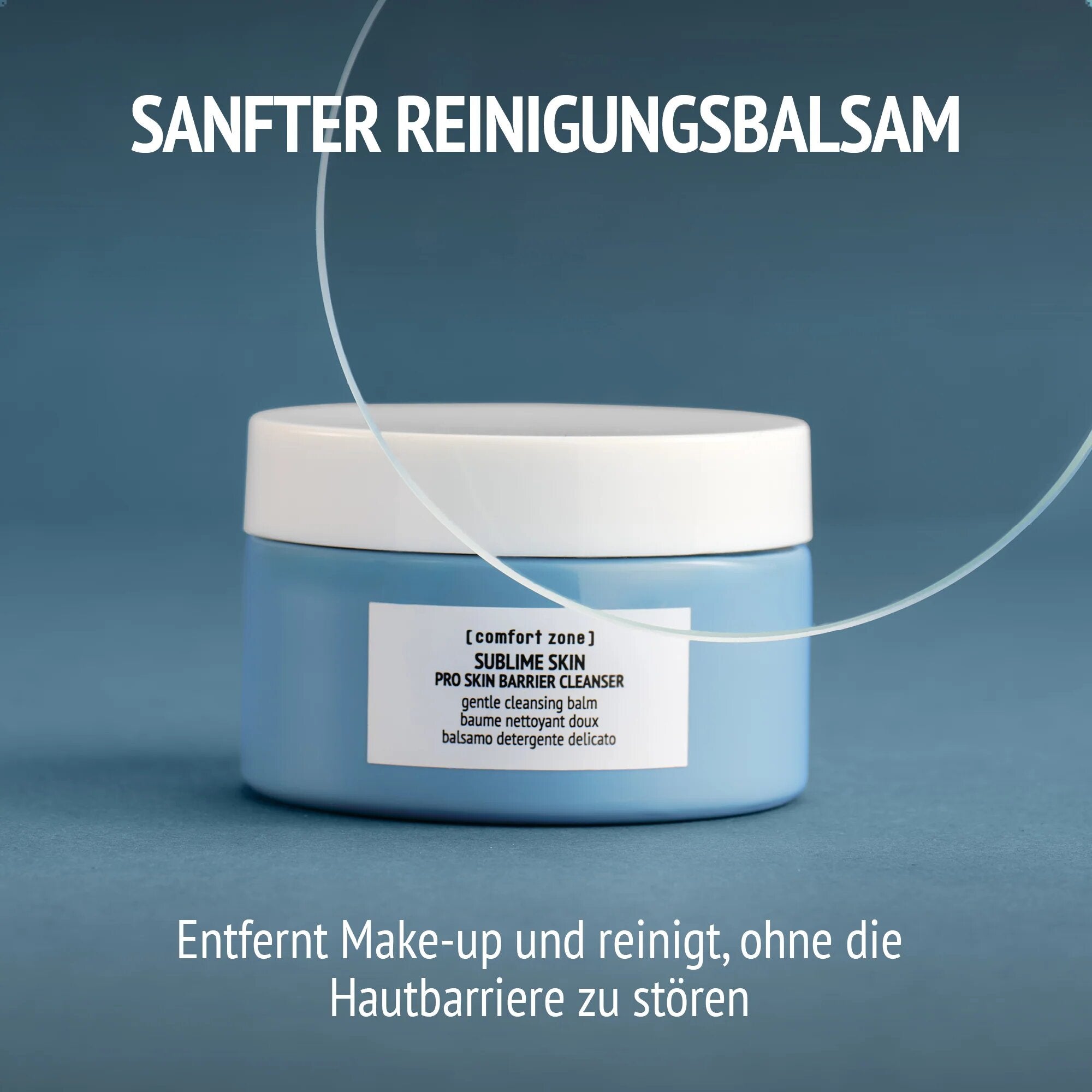 COMFORT ZONE Sublime Skin Pro Skin Barrier Cleanser – entfernt Make-up effektiv und reinigt die Haut, ohne die Hautbarriere zu beeinträchtigen. Das Ergebnis? Eine samtige und geschmeidige Haut., 100ml, Tiegel