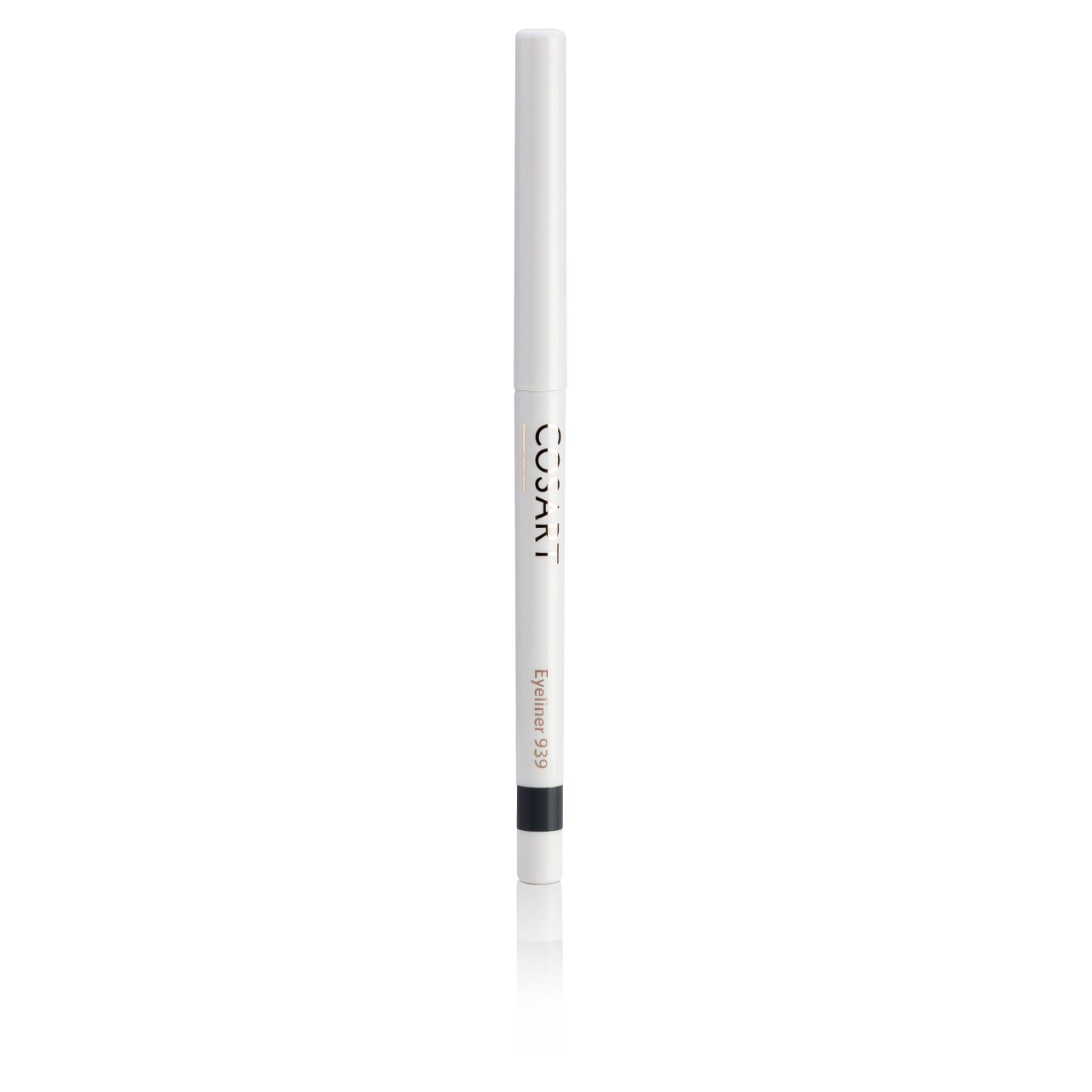 COSART Eyeliner - Anthrazit matt 939 – Nach nur wenigen Minuten auf der Haut ist die Farbe wisch- und wasserfest und hält sehr lange. Vegan, dermatologisch getestet und frei von Parabenen und Mineralölen., 1St., 1