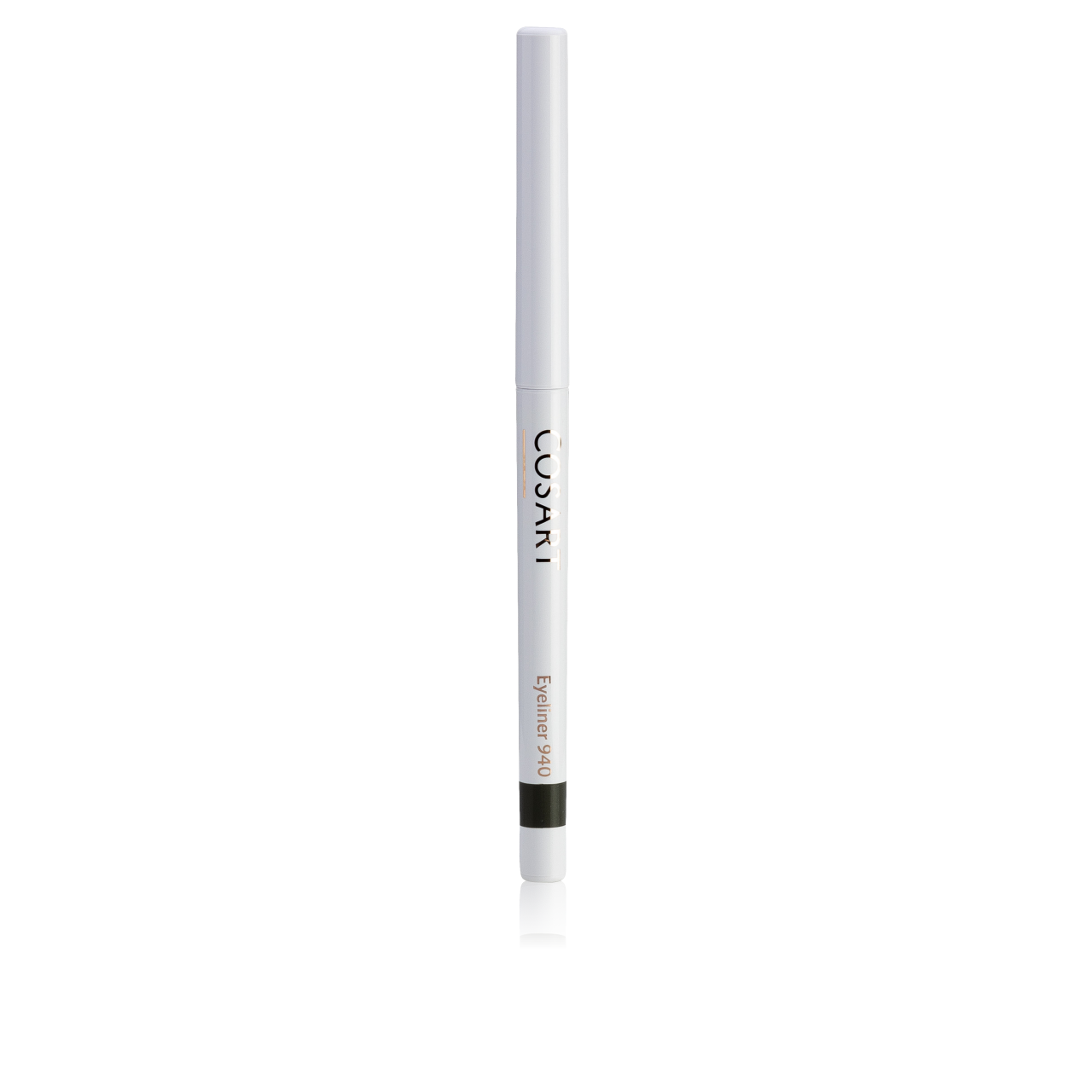COSART Eyeliner - graphit 940 – Nach nur wenigen Minuten auf der Haut ist die Farbe wisch- und wasserfest und hält sehr lange. Vegan, dermatologisch getestet und frei von Parabenen und Mineralölen., 1St., 1
