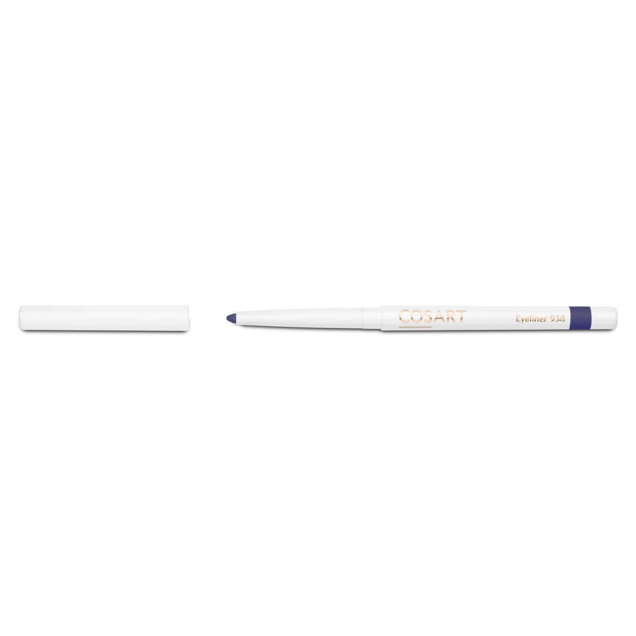 COSART Eyeliner - Mitternacht 938 – Nach nur wenigen Minuten auf der Haut ist die Farbe wisch- und wasserfest und hält sehr lange. Vegan, dermatologisch getestet und frei von Parabenen und Mineralölen., 1St., 1