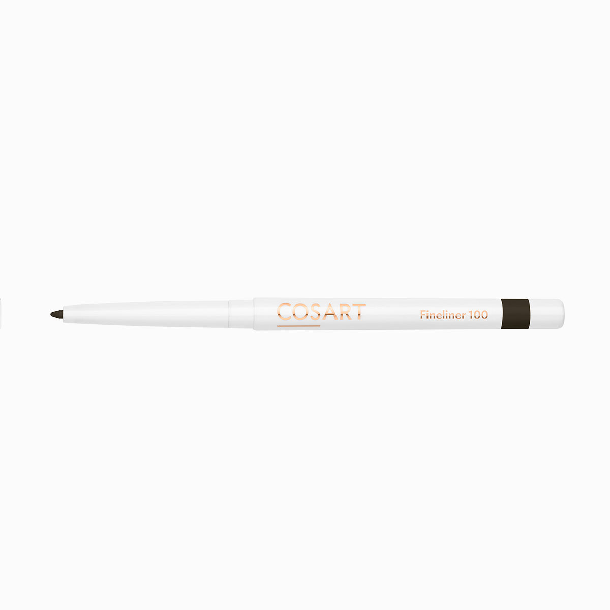 COSART Fineliner - 100 schwarz – besonders dünne Mine. Damit lässt sich ein sehr feiner Lidstrich ziehen., 1St., offen
